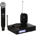 Photo of Shure SLXD124/85 Combo Wireless Handheld and Lavalier Microphone System - J52 Band
