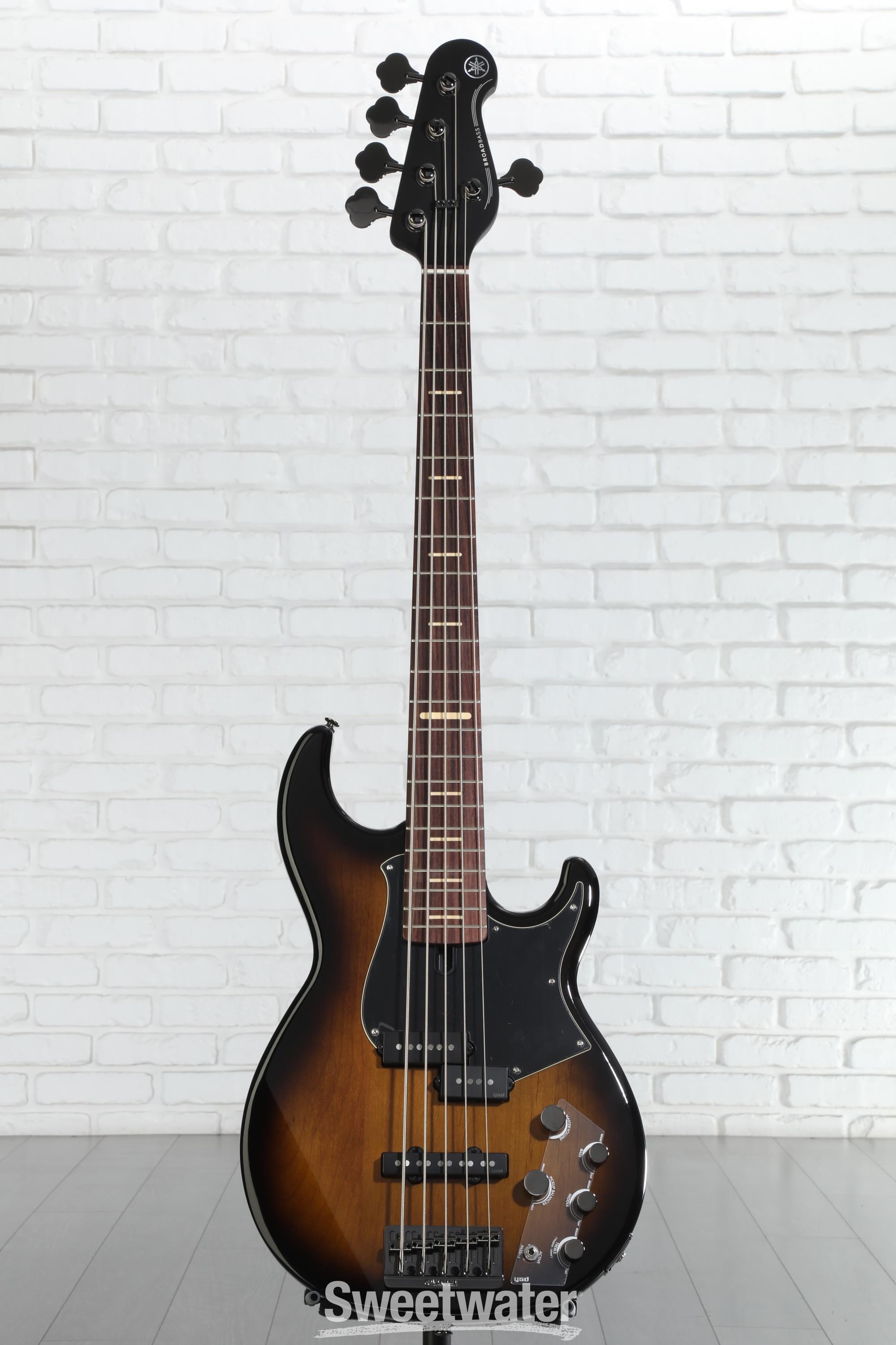 Yamaha BB735A 5-string Bass Guitar - Dark Coffee Sunburst | Sweetwater
