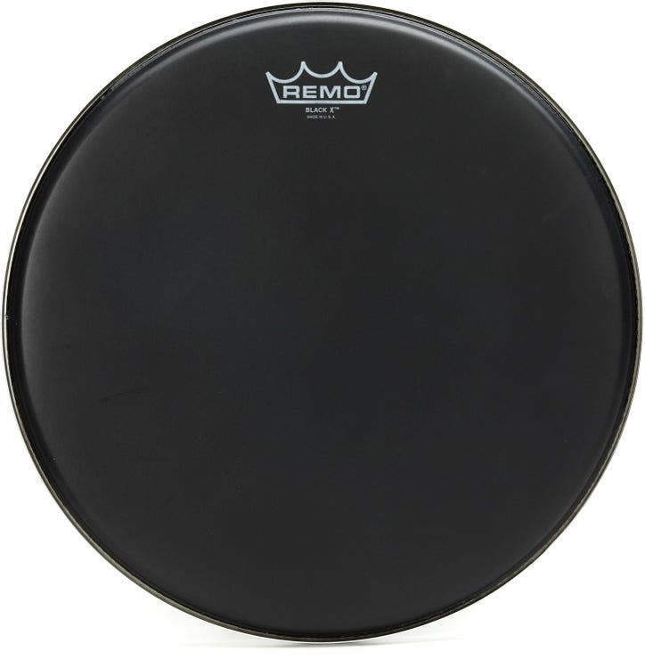 Remo Emperor X Black Suede Drumhead - 14 inch