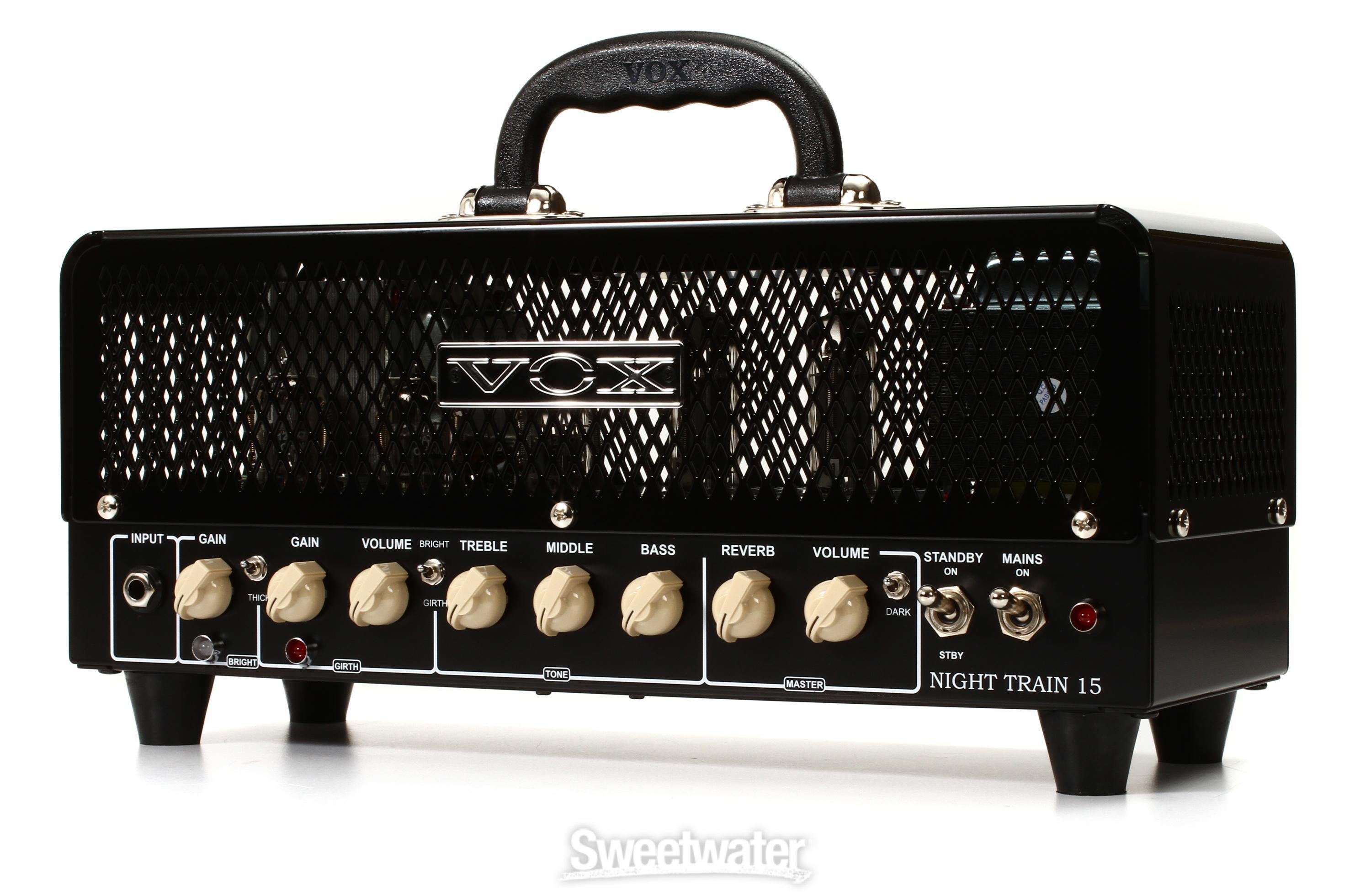 Vox Night Train NT15H-G2 15-watt Tube Head Reviews | Sweetwater