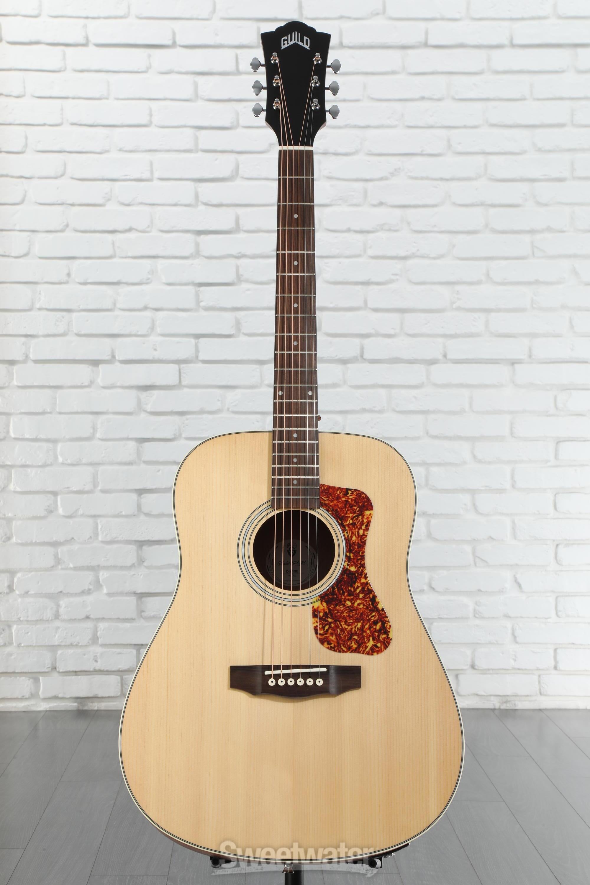 Guild D-240E Acoustic-Electric Guitar - Natural | Sweetwater