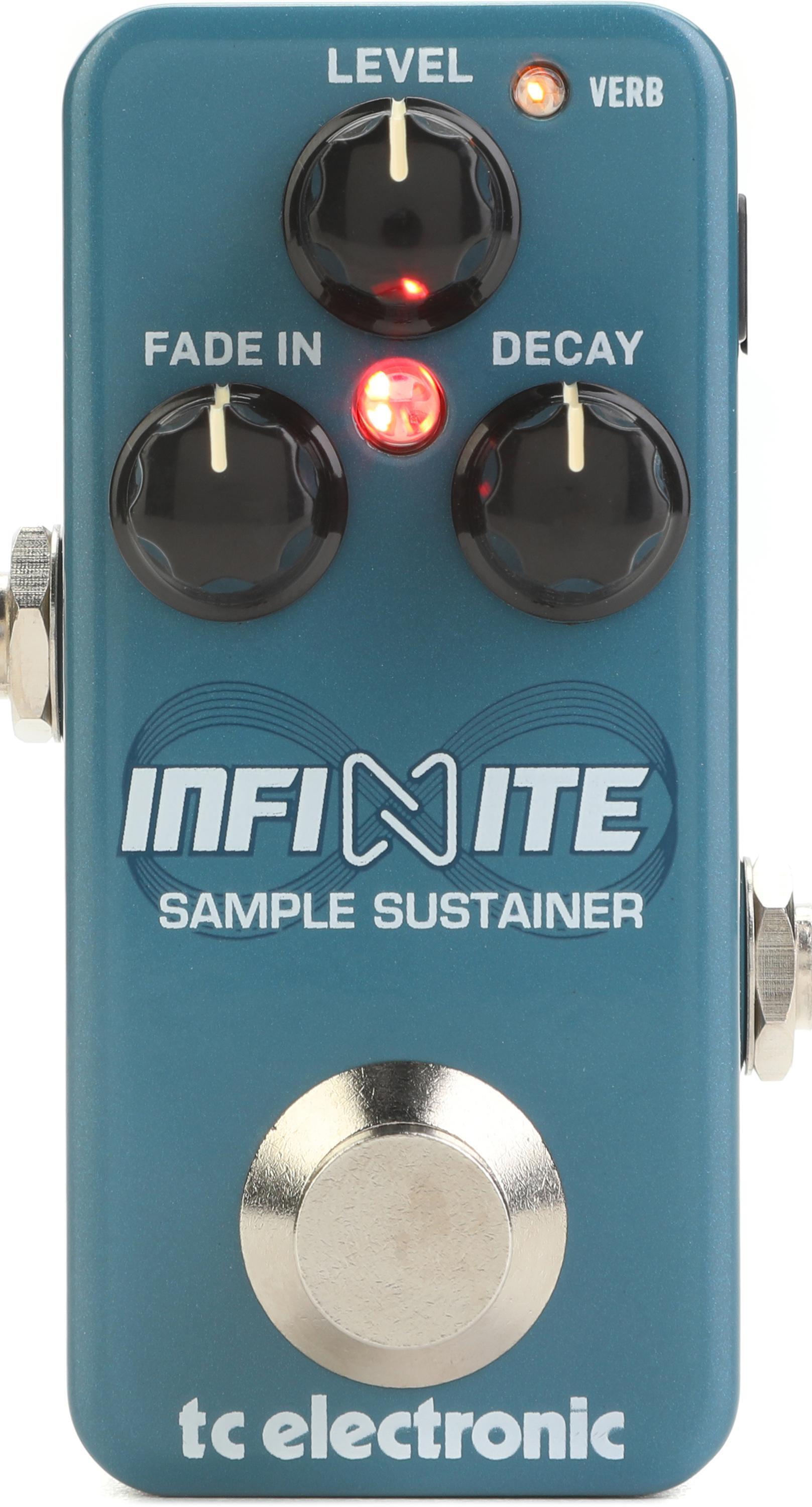 Bundled Item: TC Electronic Infinite Sample Sustainer Mini Pedal