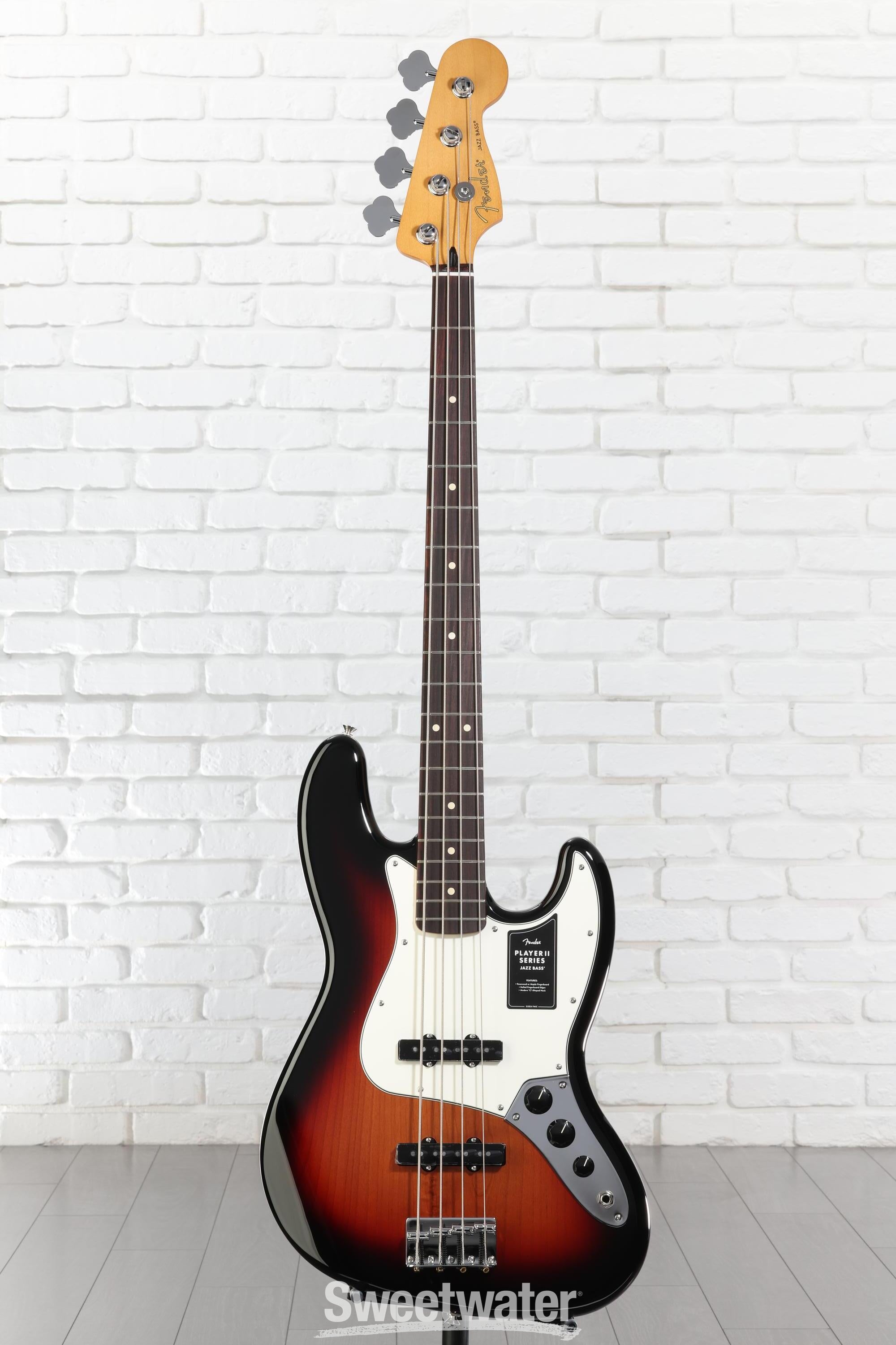 Fender Player II Jazz Bass - 3-color Sunburst with Rosewood