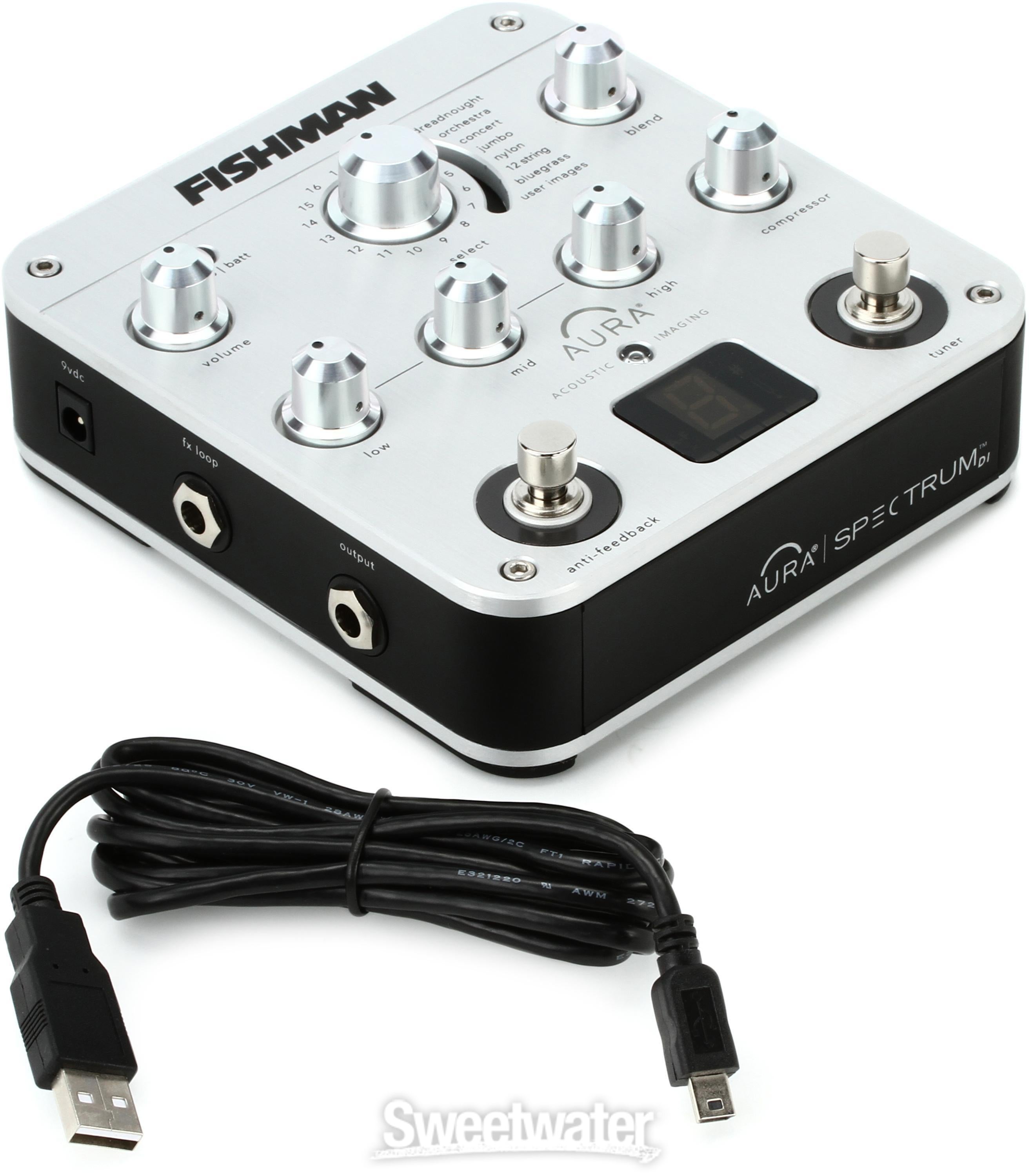 FISHMAN Aura Spectrum DI Preamp-