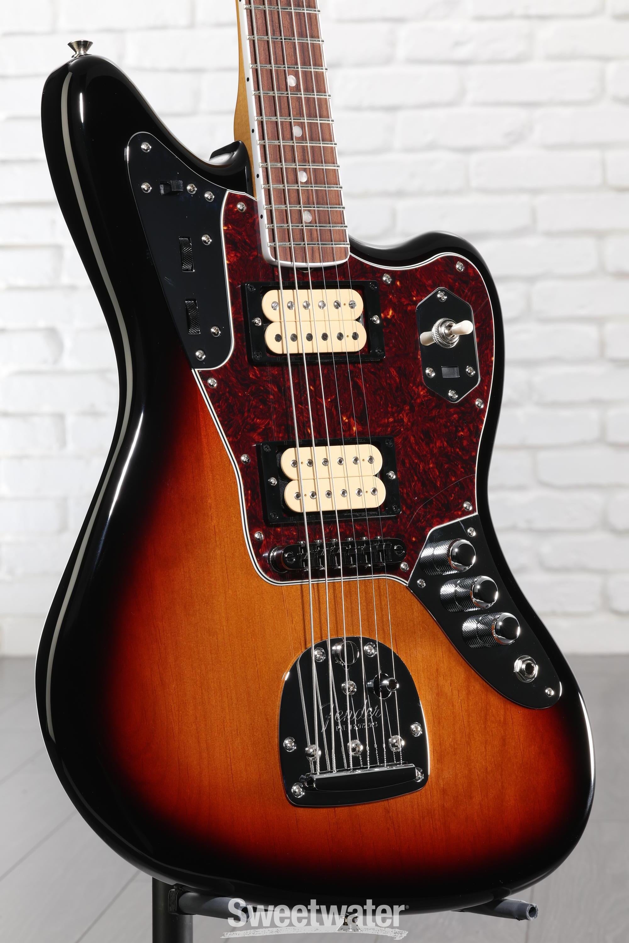 Photo of Fender Kurt Cobain Jaguar Electric Guitar - 3-Tone Sunburst