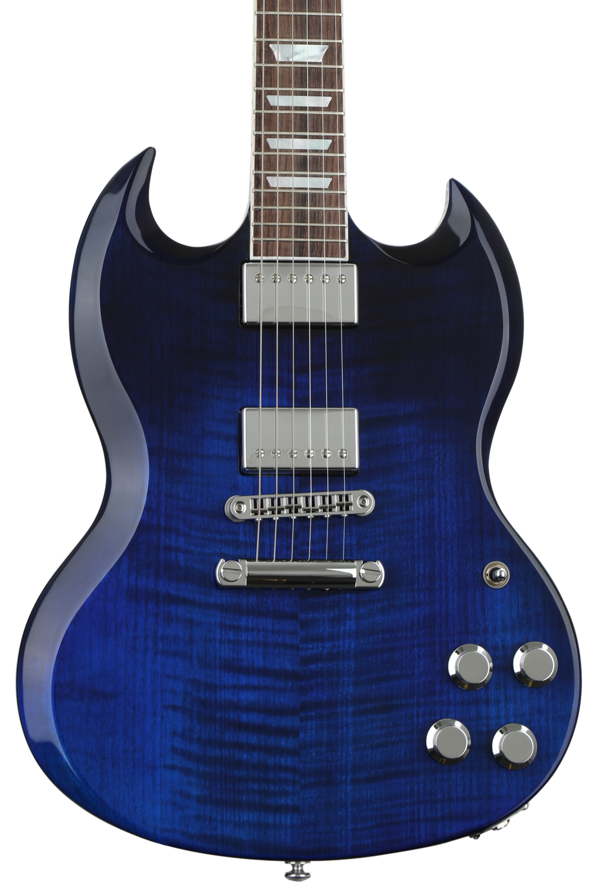 Gibson SG Standard HP 2018 - Cobalt Fade, G-force Tuning | Sweetwater