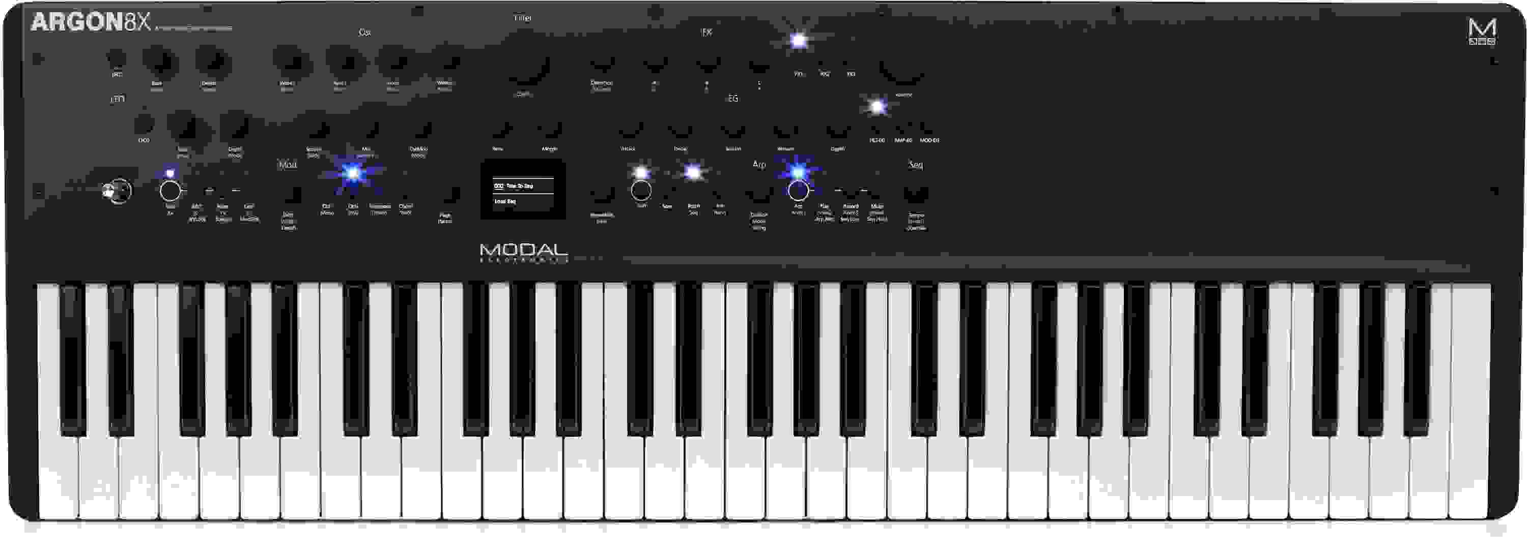 Modal Electronics Argon8X 61-Key 8-Voice Polyphonic Wavetable Synthesizer