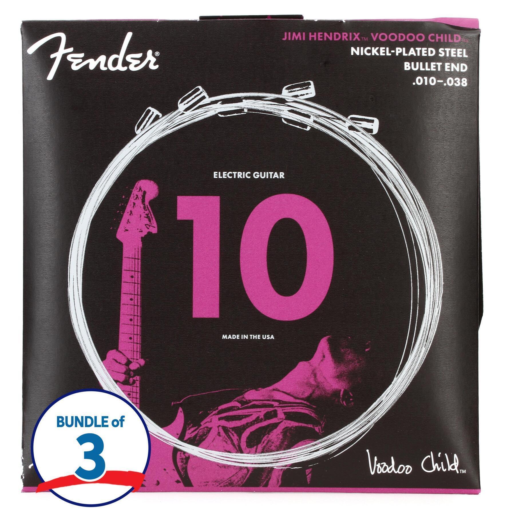 Fender jimi store hendrix strings