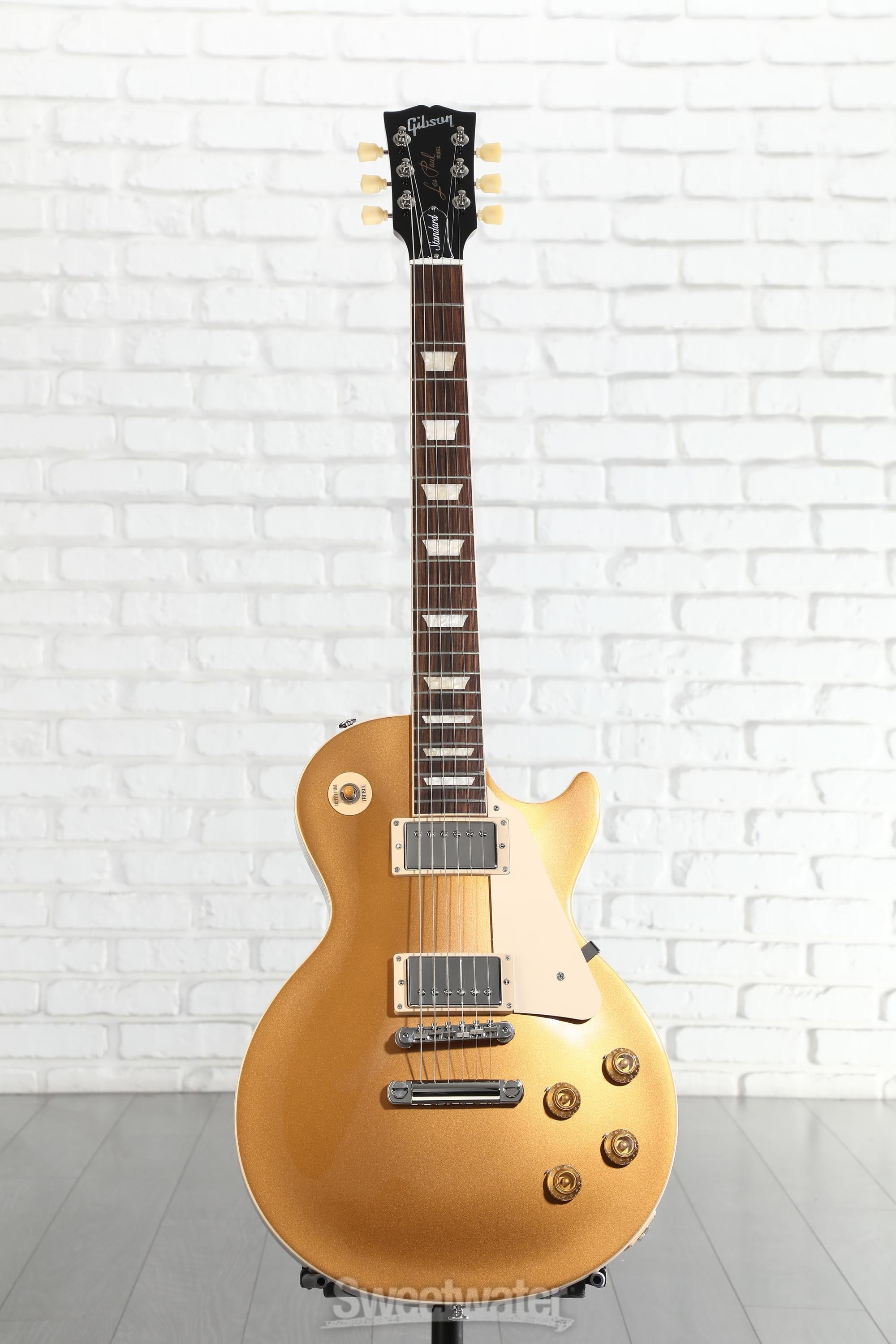 Gibson Les Paul Standard '50s Electric Guitar - Gold Top | Sweetwater