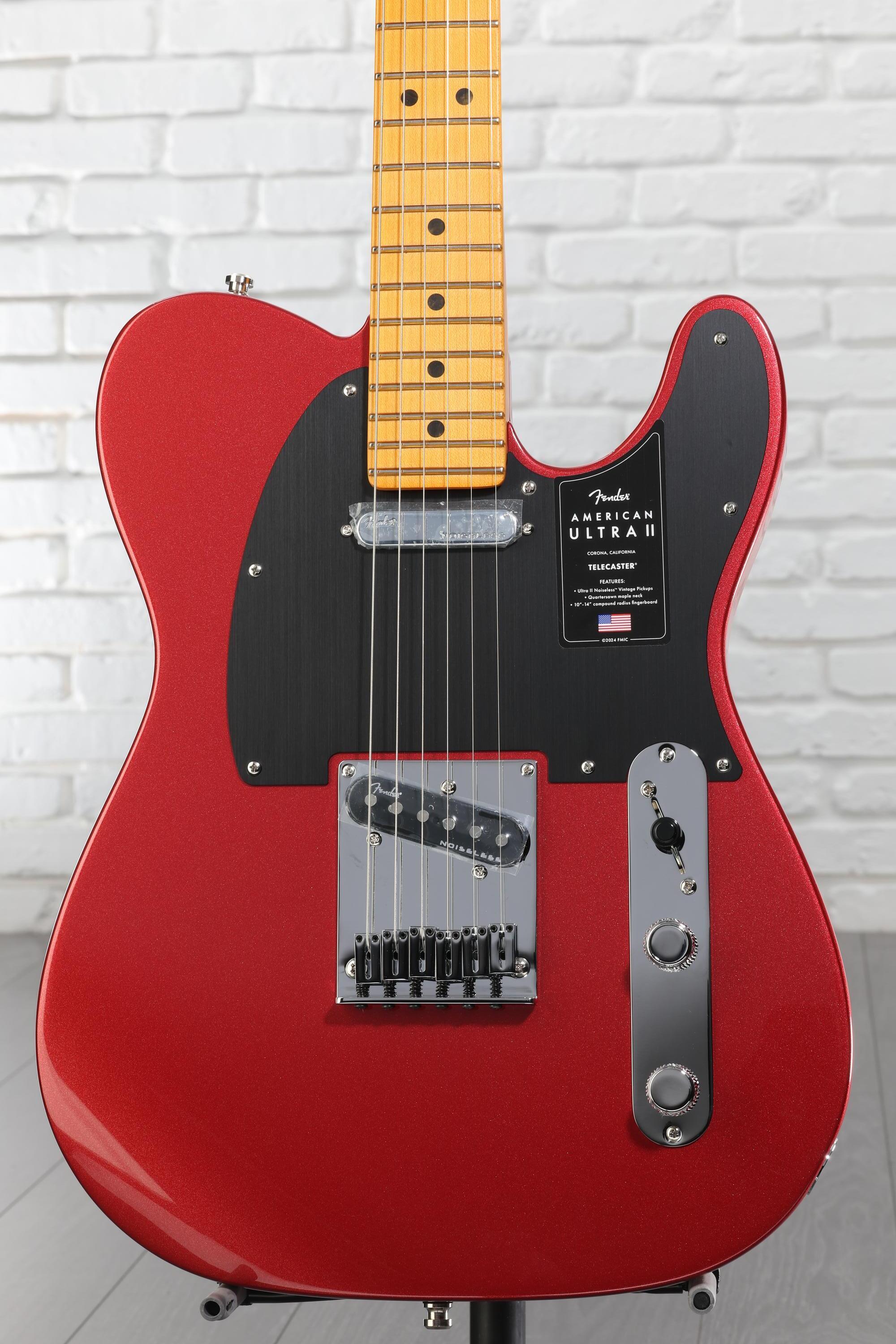 ギター Fender American Ultra II Telecaster Fender American Ultra II Telecaster Ebony Fingerboard Electric