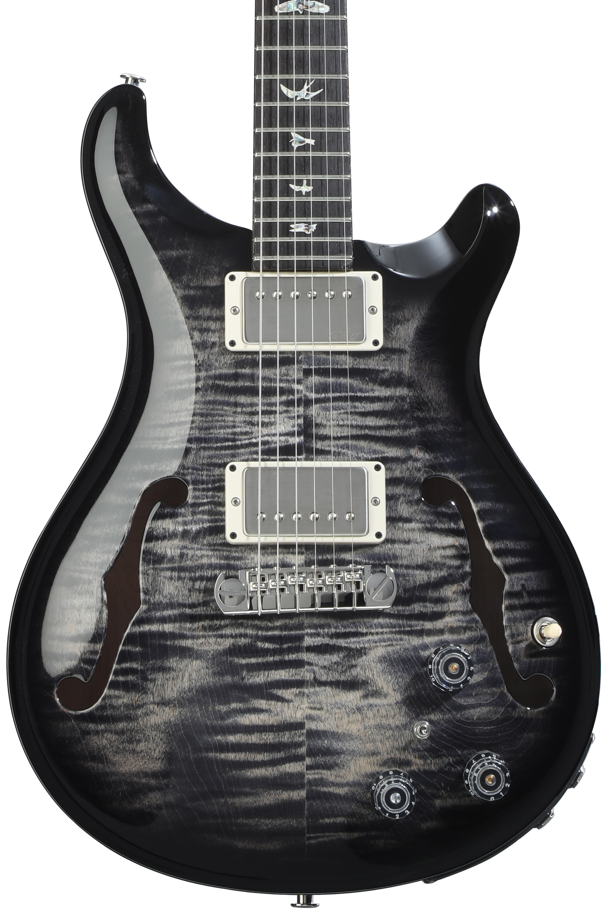 PRS Hollowbody II Piezo 10-Top Electric Guitar - Black Gold