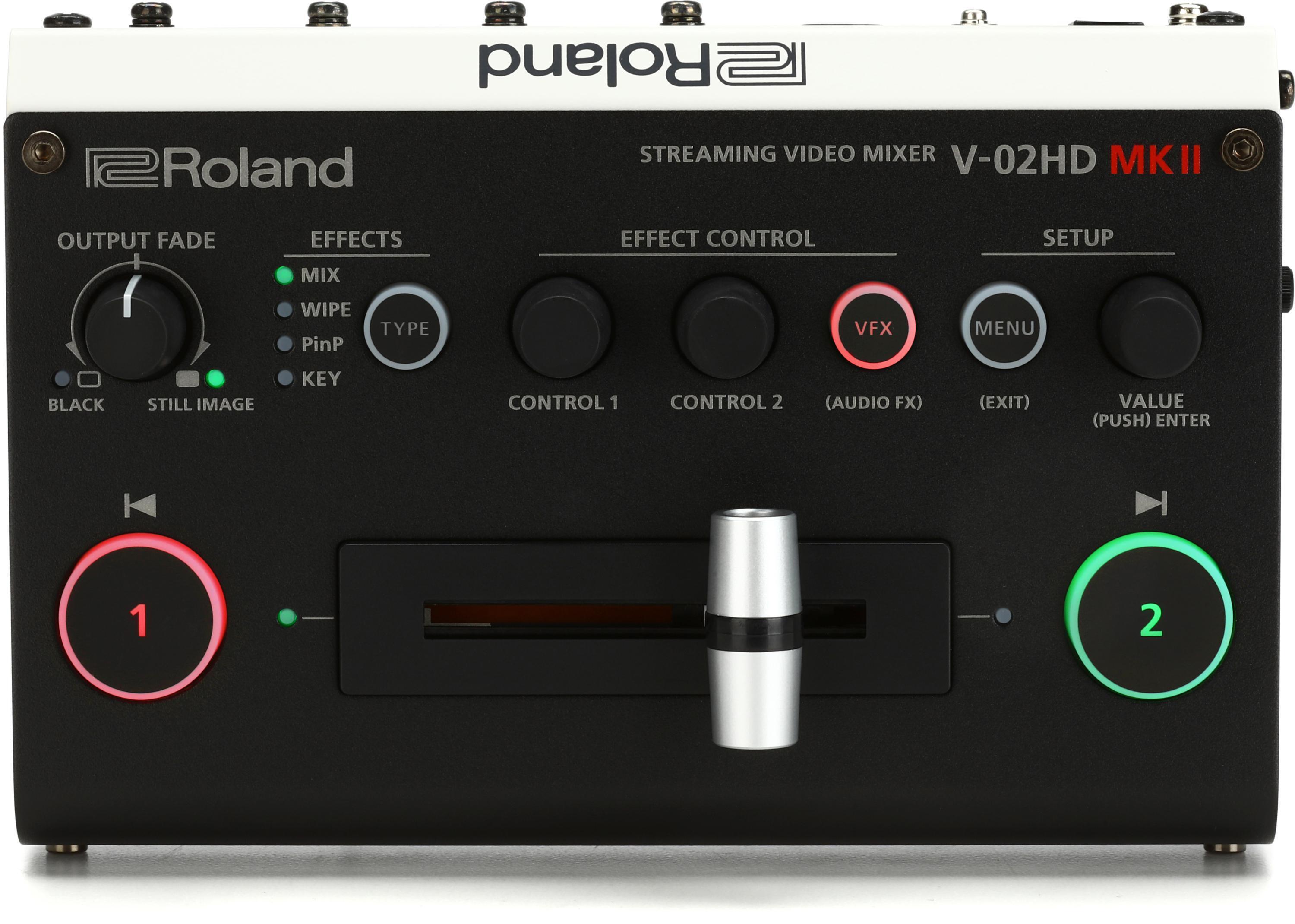 柔らかな質感の V-02HD Roland その他 MKII Mixer Video Streaming ...