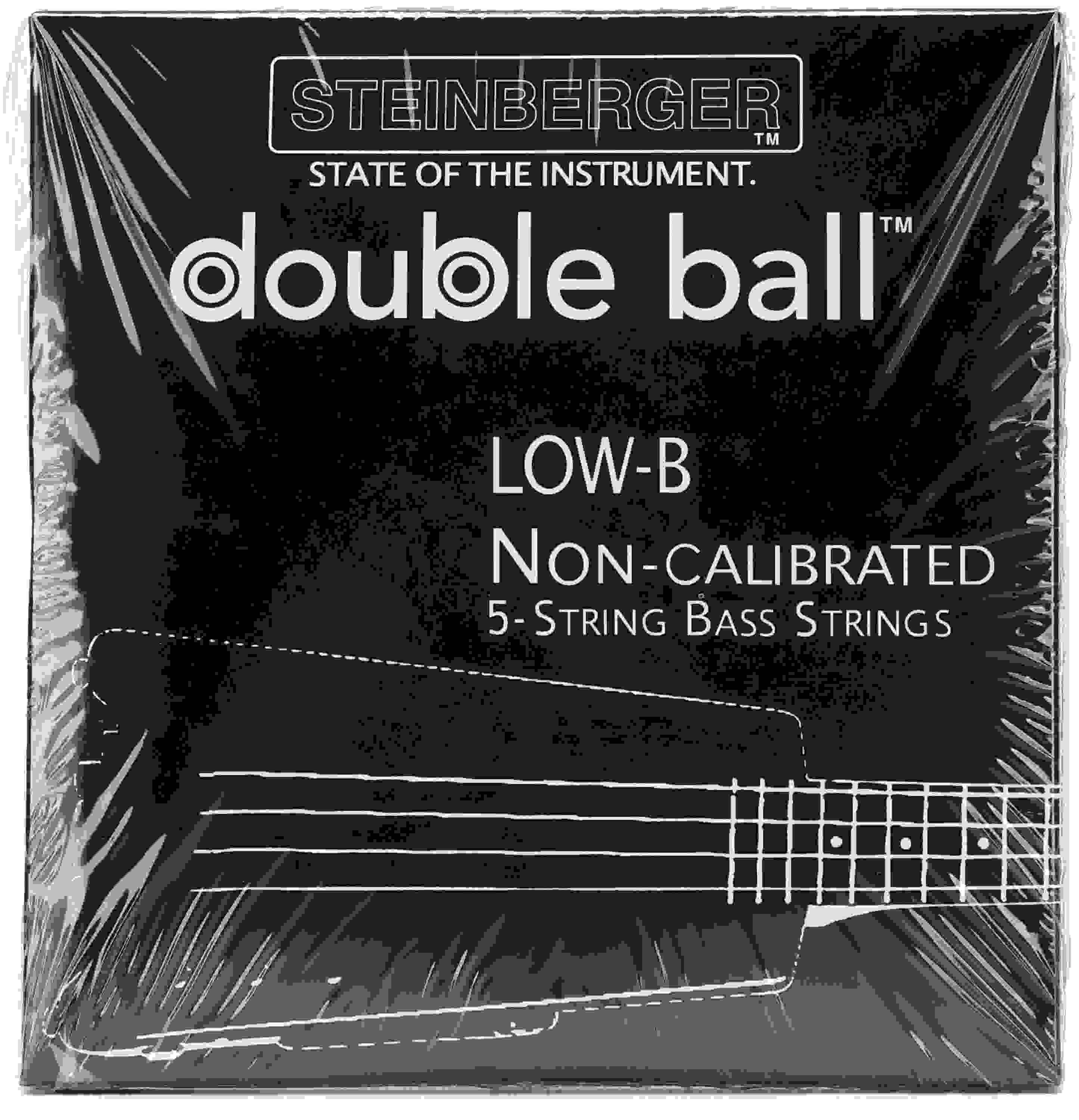 Steinberger SST111 Double Ball End Bass Guitar Strings .045.128 Low
