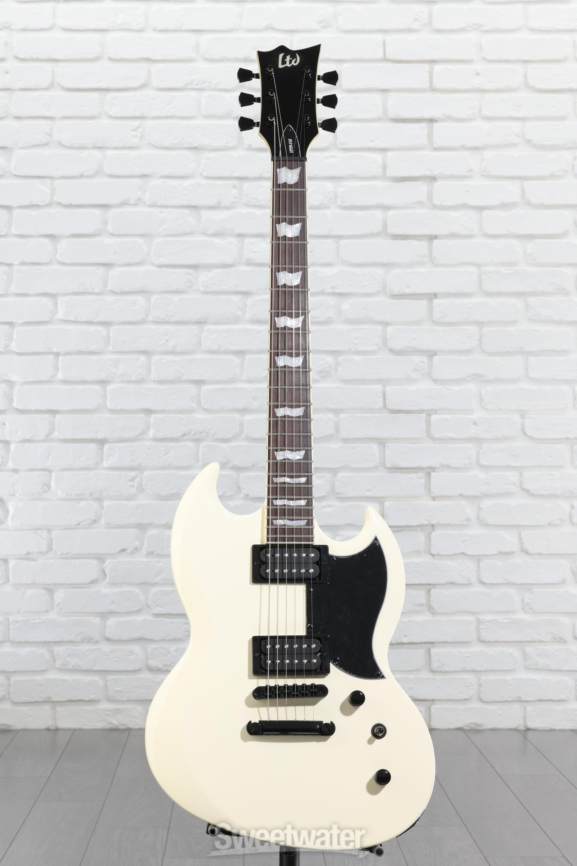 ESP LTD Viper-256 Electric Guitar - Olympic White, Rosewood
