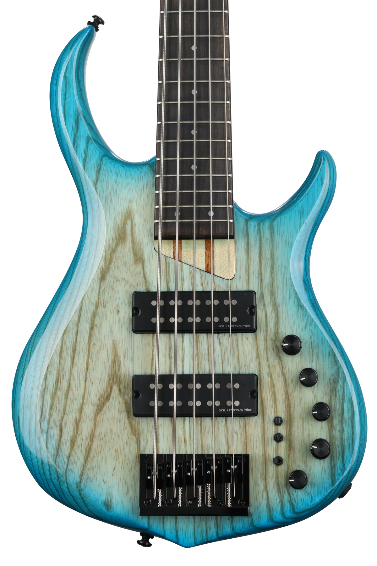 Sire Marcus Miller M5 5-string Bass Guitar - Transparent Blue