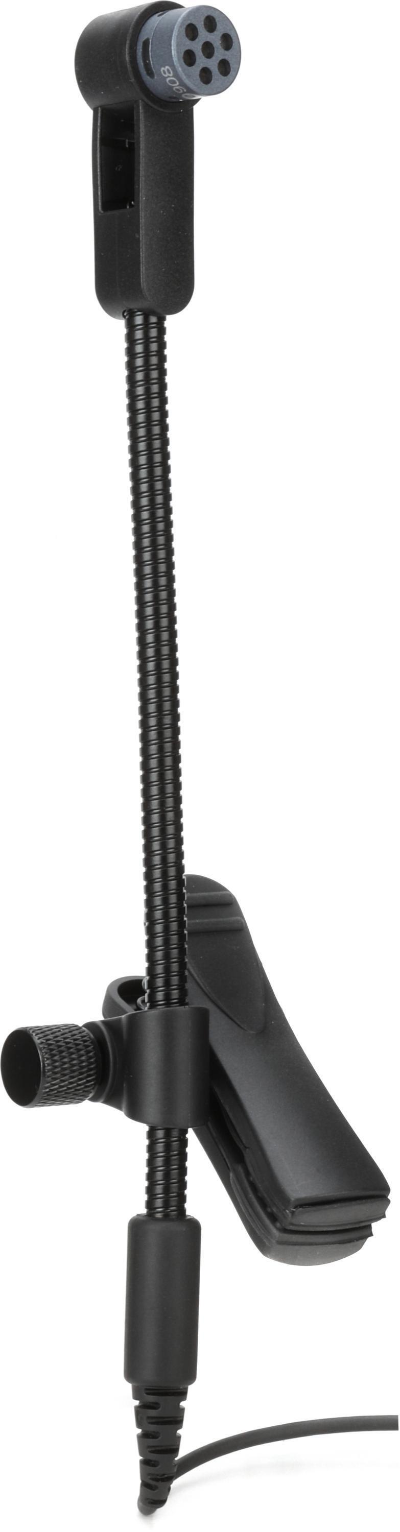 Sennheiser e 908 B Condenser Gooseneck Clip-on Microphone