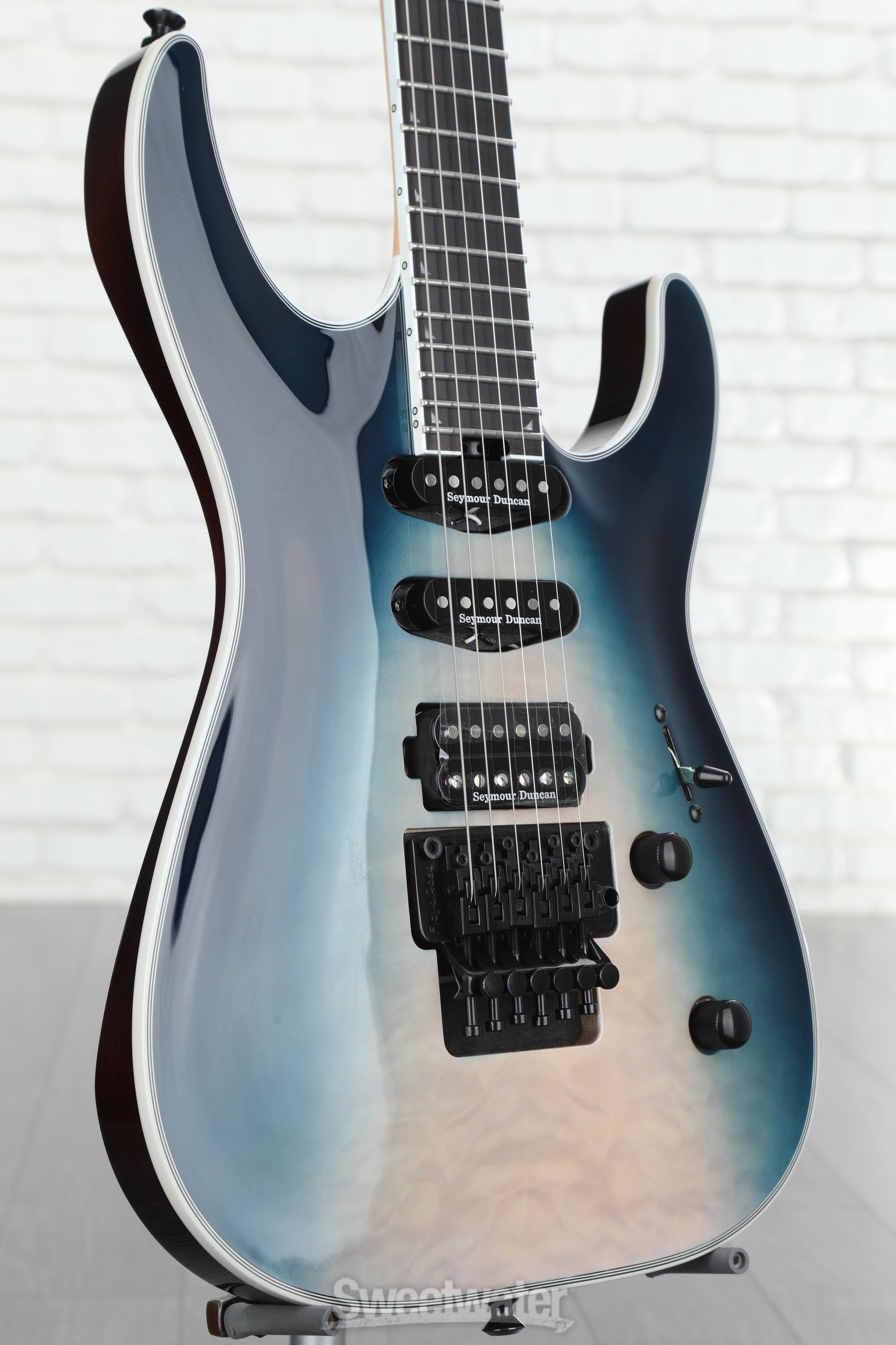 Jackson Pro Plus Series Soloist SLA3Q Electric Guitar - Polar