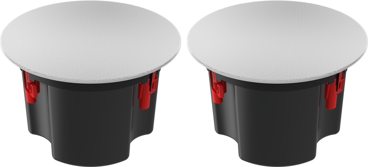 Klipsch PIC-525-T 5.25-inch In-ceiling Speaker Pair - Black/White