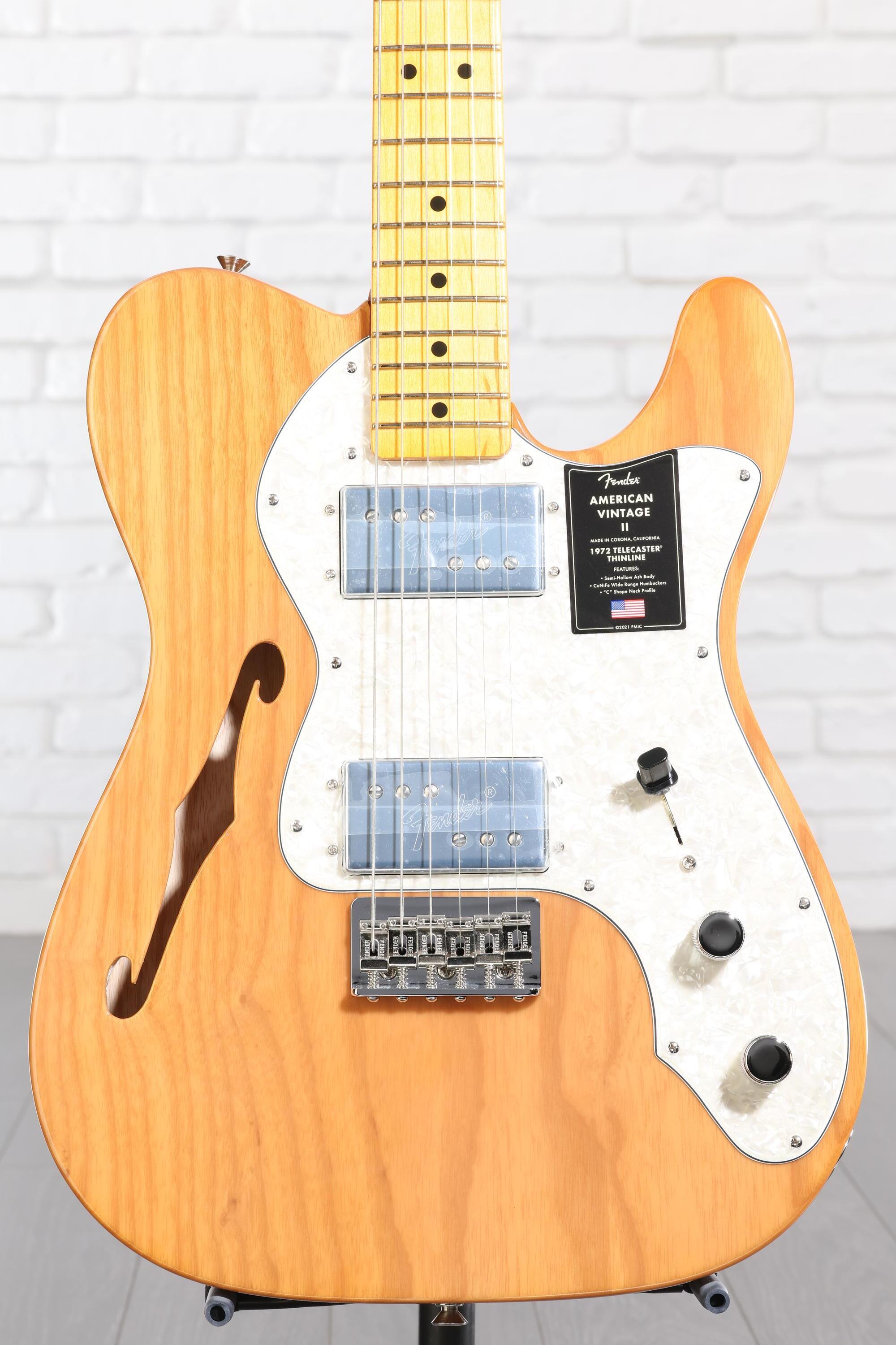 Fender American Vintage II 1972 Telecaster Thinline Electric
