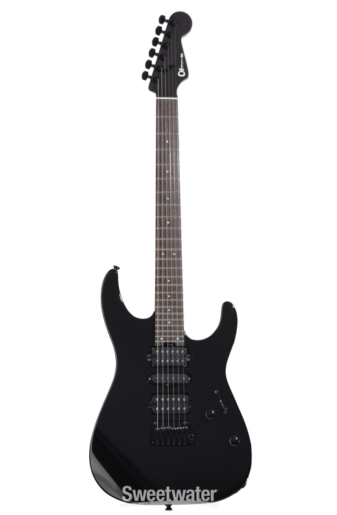 Charvel MJ DK24 HSH 2PT Electric Guitar - Black | Sweetwater