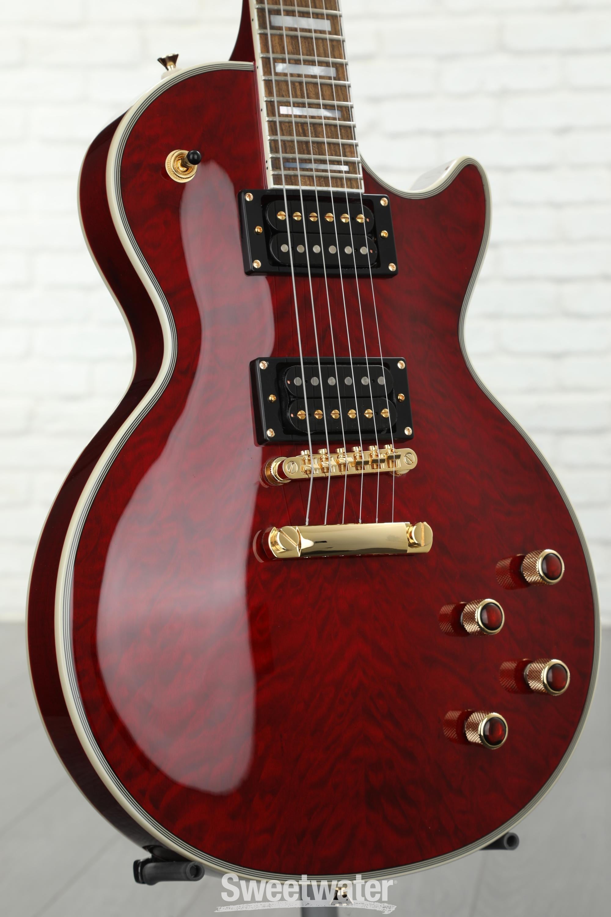 Epiphone Prophecy Les Paul Custom GX Plus - Black Cherry