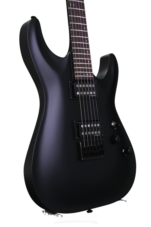 ギター Schecter STEALTH AD-C-1-ST SBK Schecter Stealth C-1 - Satin Black Stealth | Sweetwater