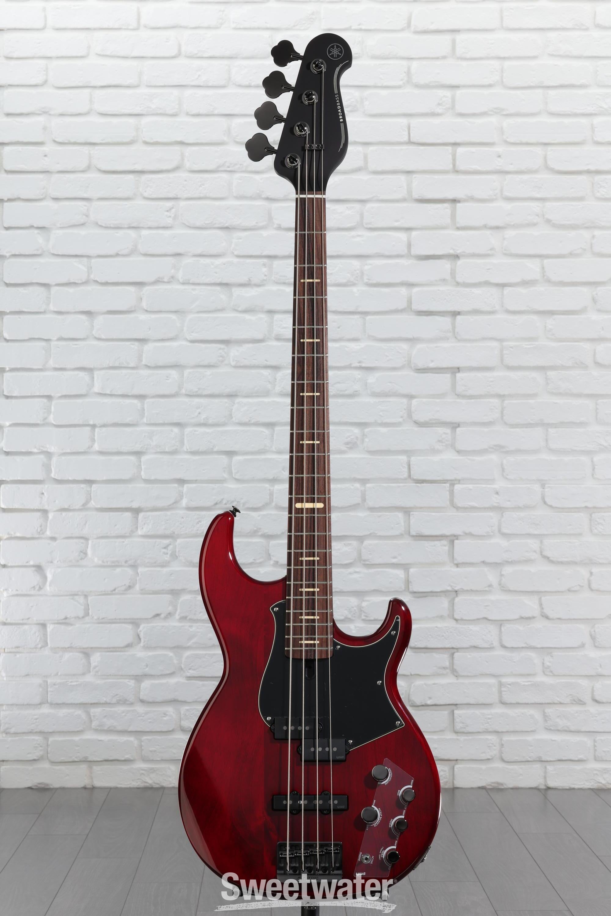 Yamaha BB734A 4-string Bass Guitar - Fired Red | Sweetwater