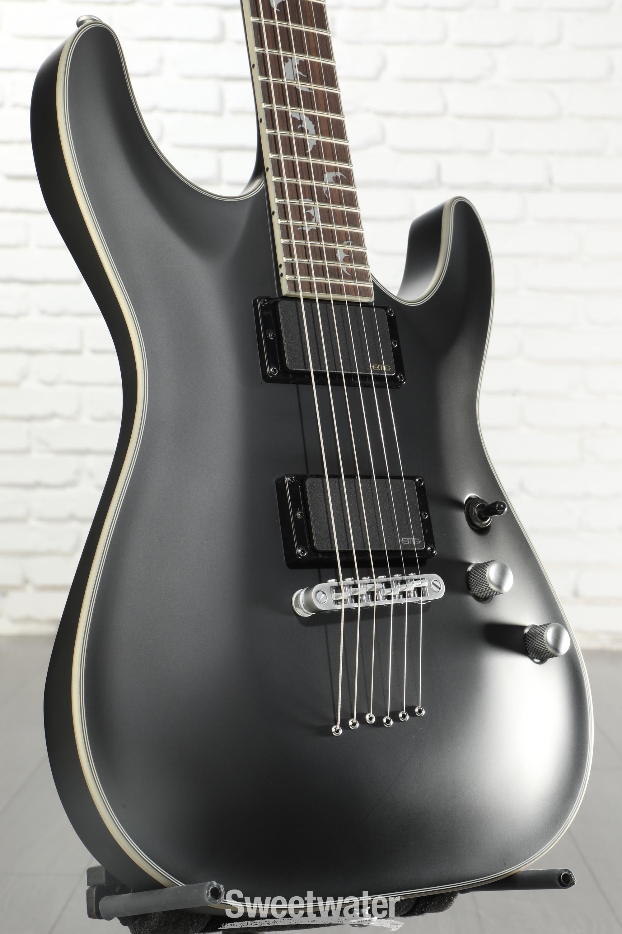 Schecter Damien Platinum 6 Electric Guitar - Satin Black Reviews