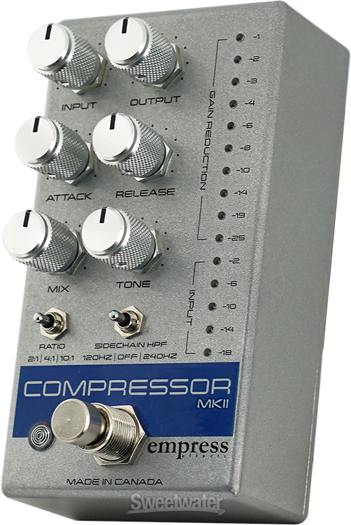 ★新春福袋2024★ Compressor Guitar Effects Empress Mk Sweetwater | Silver - II ギター