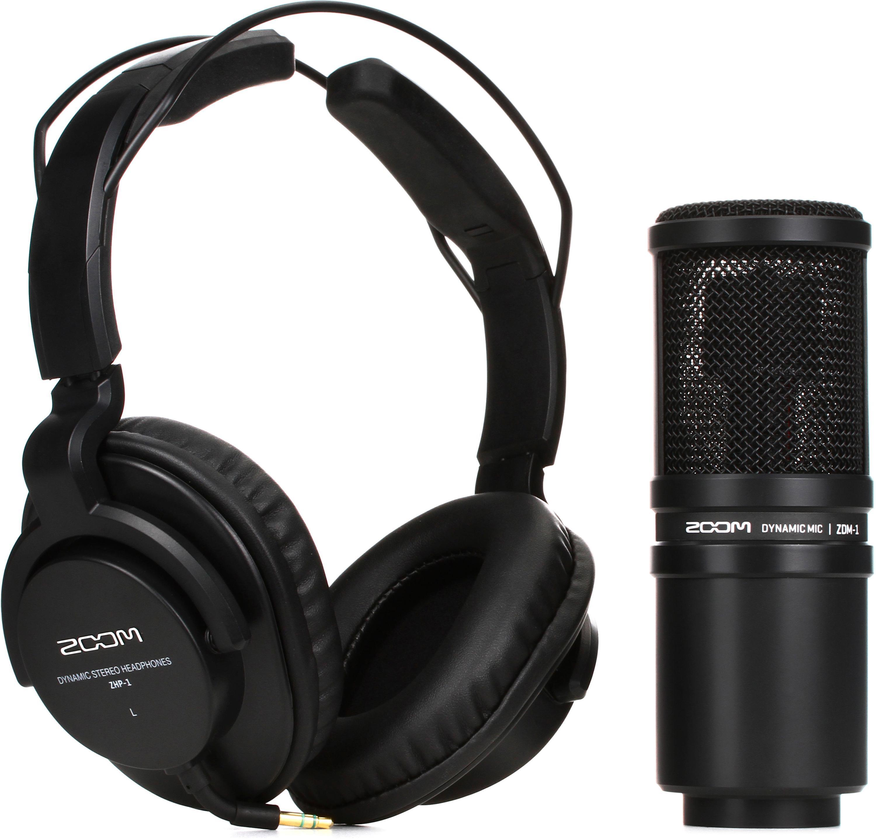 Zoom ZDM-1 Podcast Microphone Pack Sweetwater