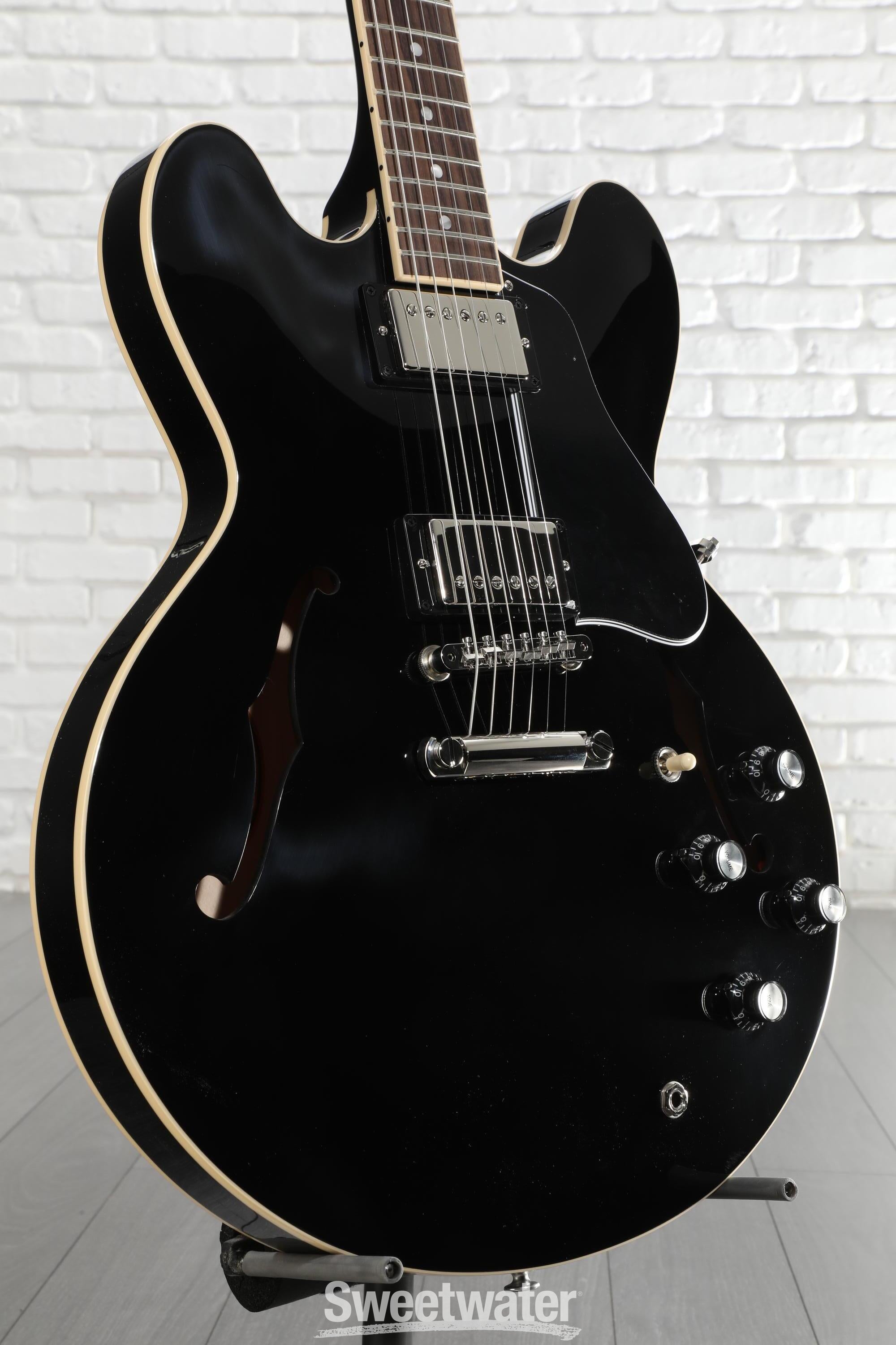 Gibson ES-335 Semi-hollow body Electric Guitar - Vintage Ebony