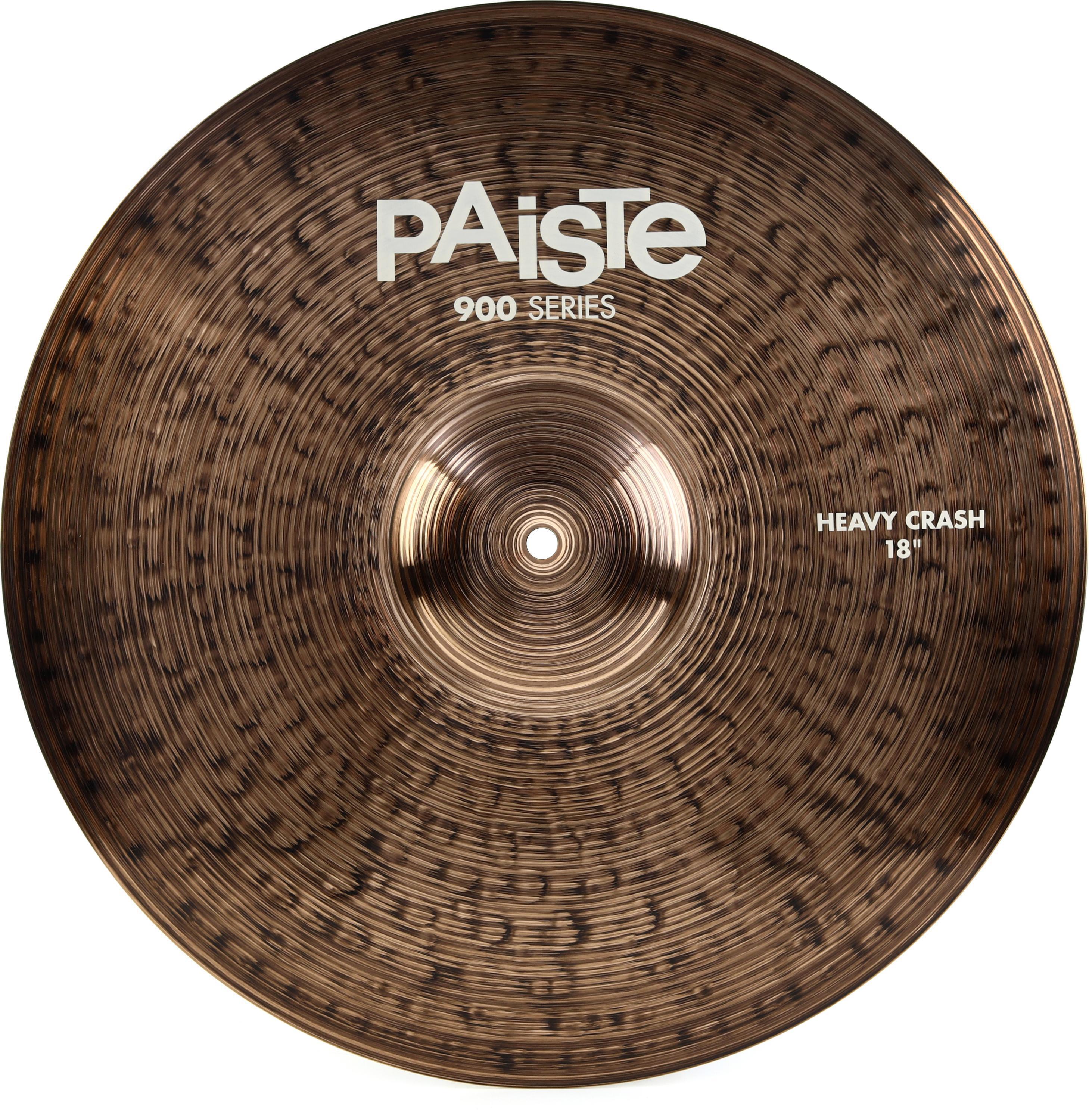 Paiste 18 inch 900 Series Heavy Crash Cymbal | Sweetwater