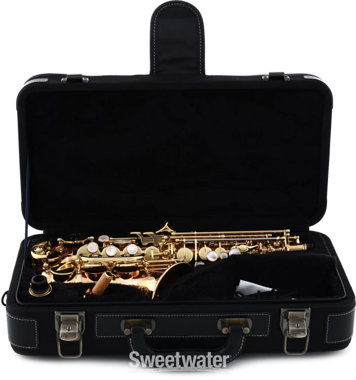 Yanagisawa SCWO20 Elite Professional Curved Soprano Saxophone - Bronze