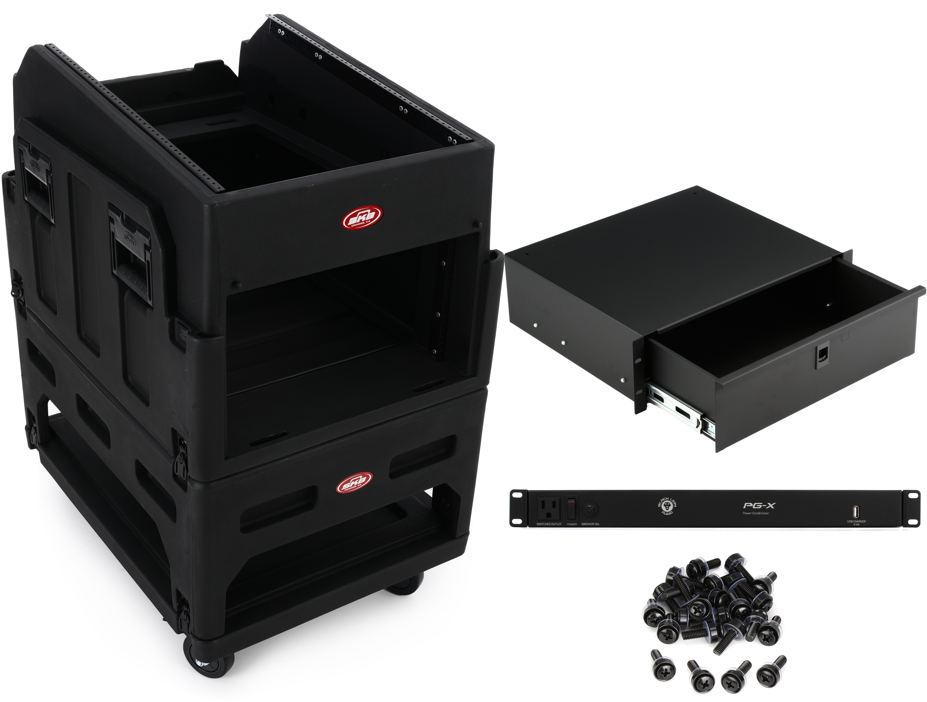 SKB 1SKB19-R1406 Mighty GigRig Mixer Rack Case | Sweetwater