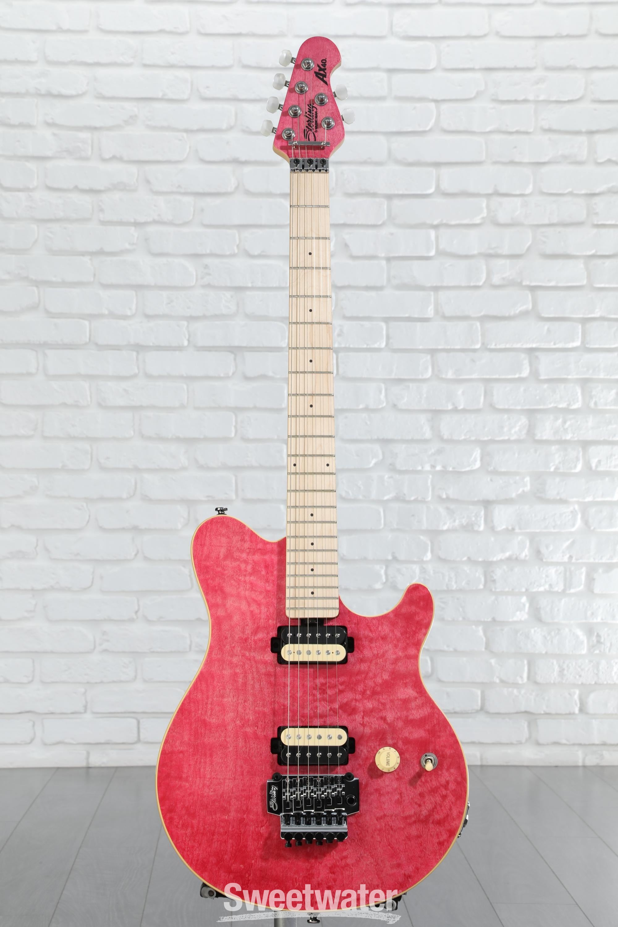 ギター Sterling(Sterling by MUSICMAN) AX-4 Sterling by Music Man AX4 Sub Series Transparent Blue USED