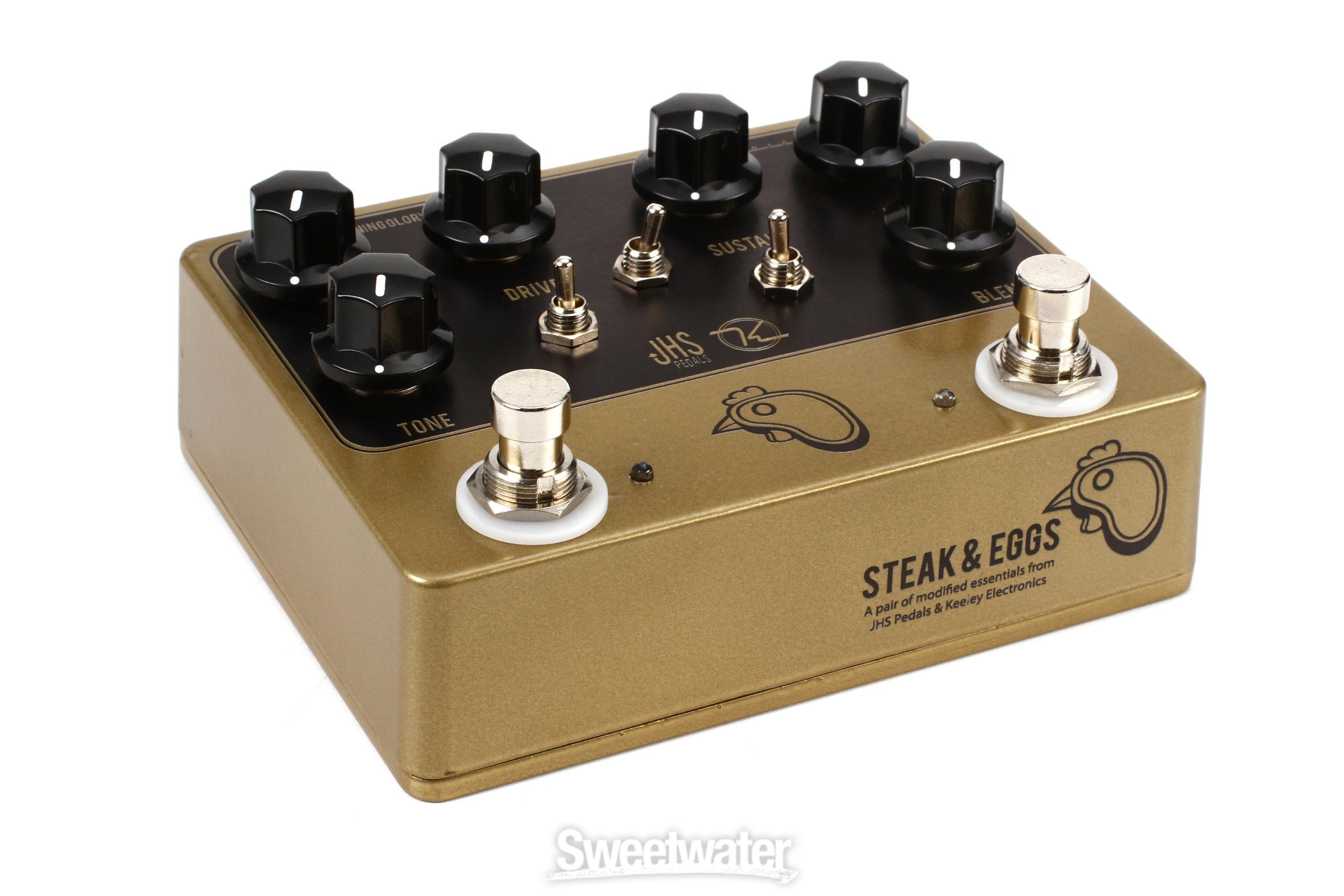 JHS / Keeley Electronics Steak and Eggs Morning Glory Overdrive and Keeley  Compressor