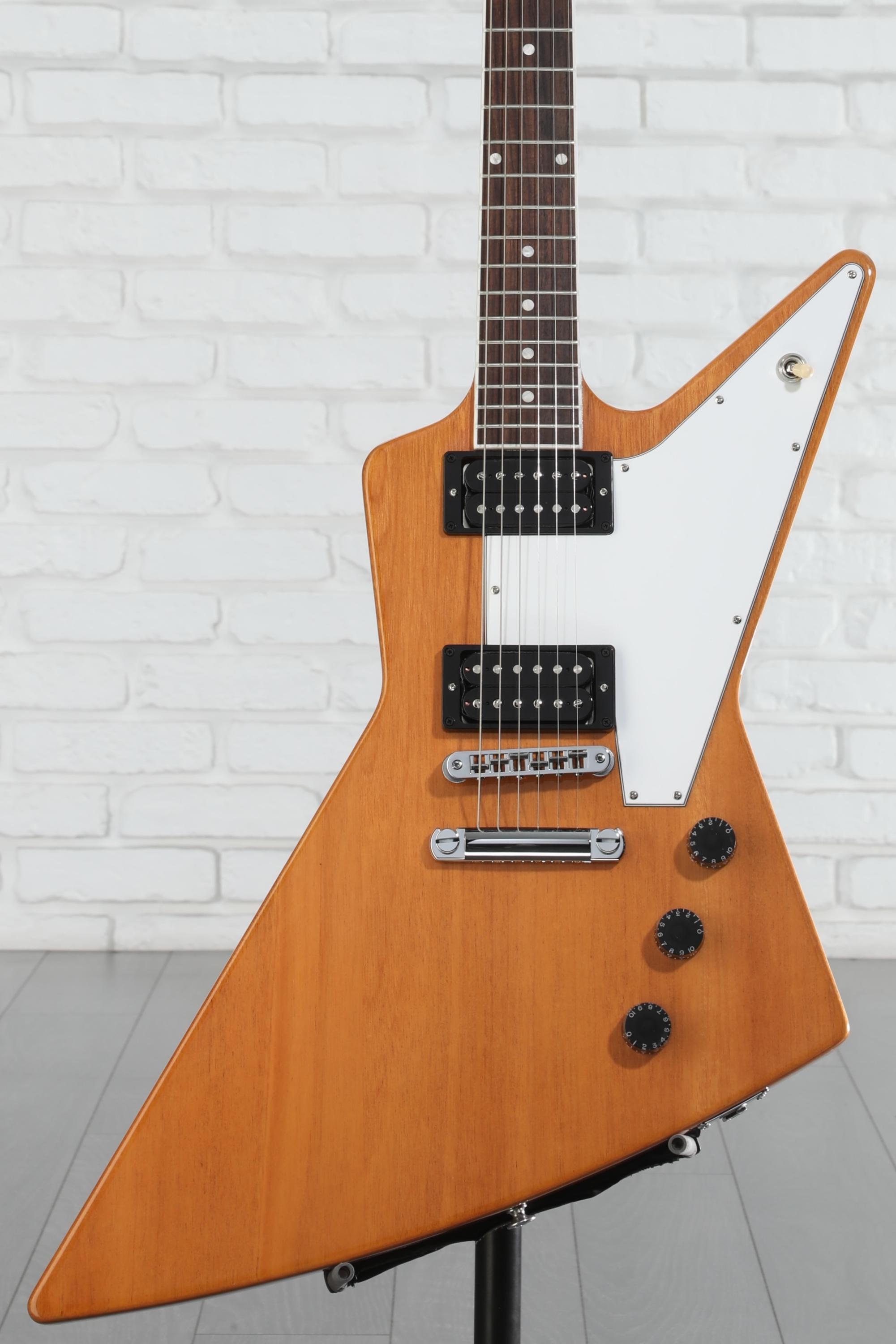 Gibson 70s Explorer Electric Guitar - Antique Natural