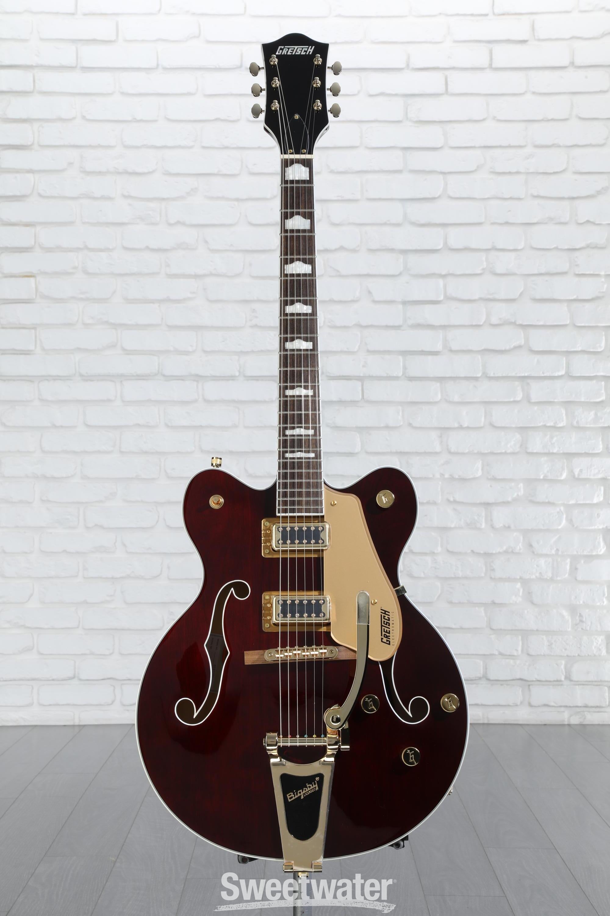 Gretsch G5422TG Electromatic Classic Hollow Body Double-Cut With Bigsby And Gold Hardware Laurel Fingerboard Orange Stain