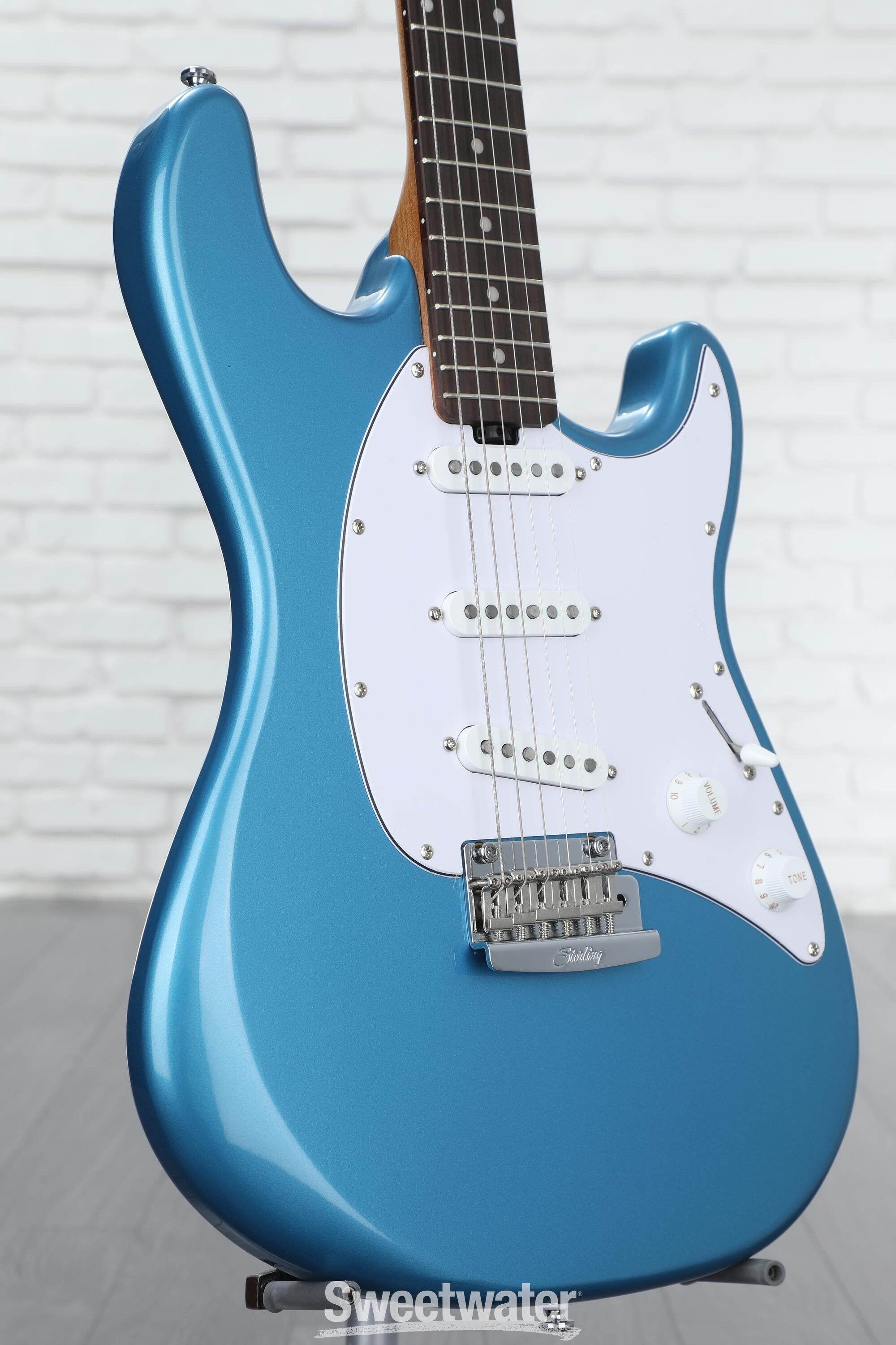 Sterling By Music Man Cutlass CT50SSS Electric Guitar - Toluca Lake Blue