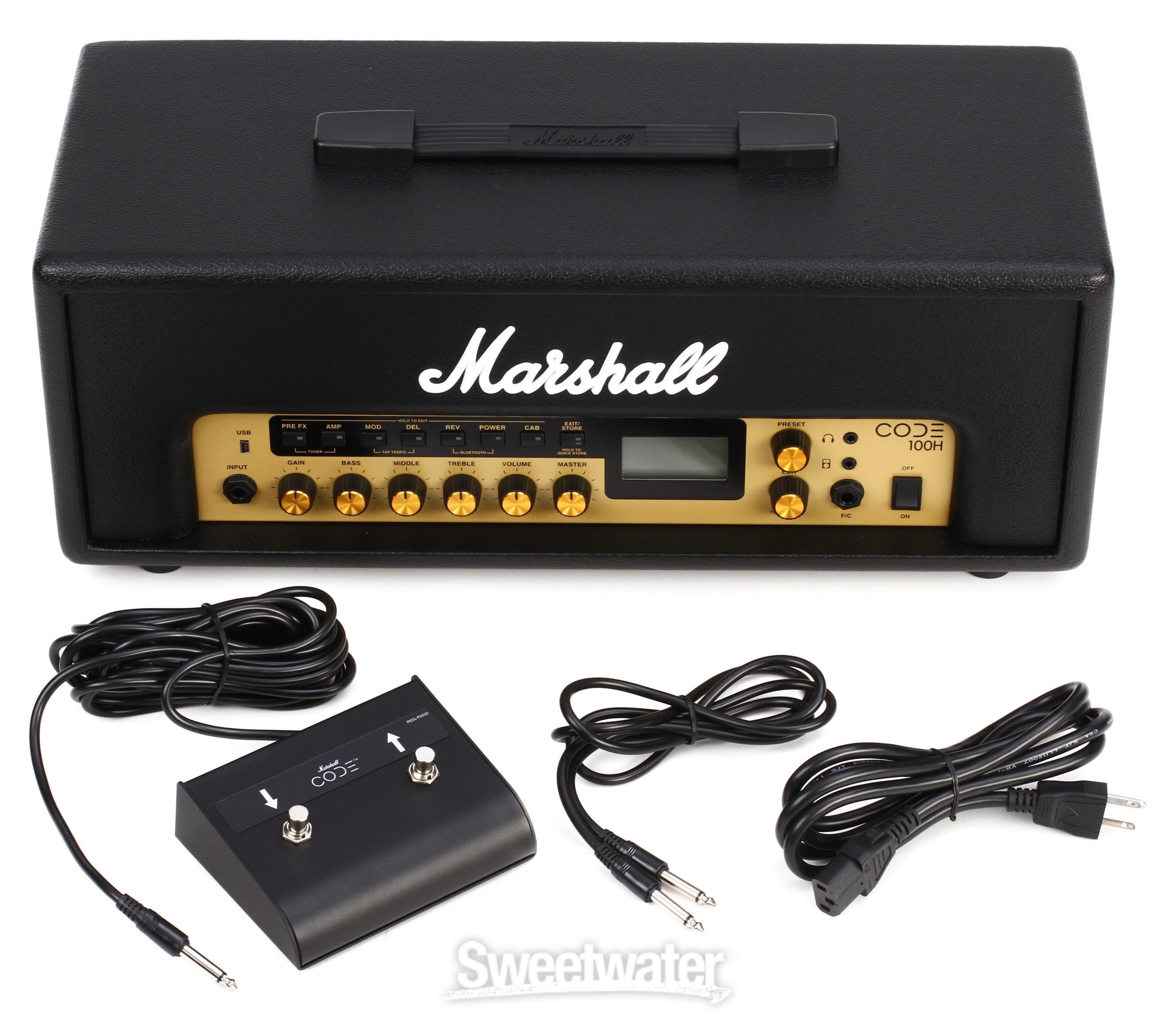 Marshall Code100H 100-watt Digital Head | Sweetwater