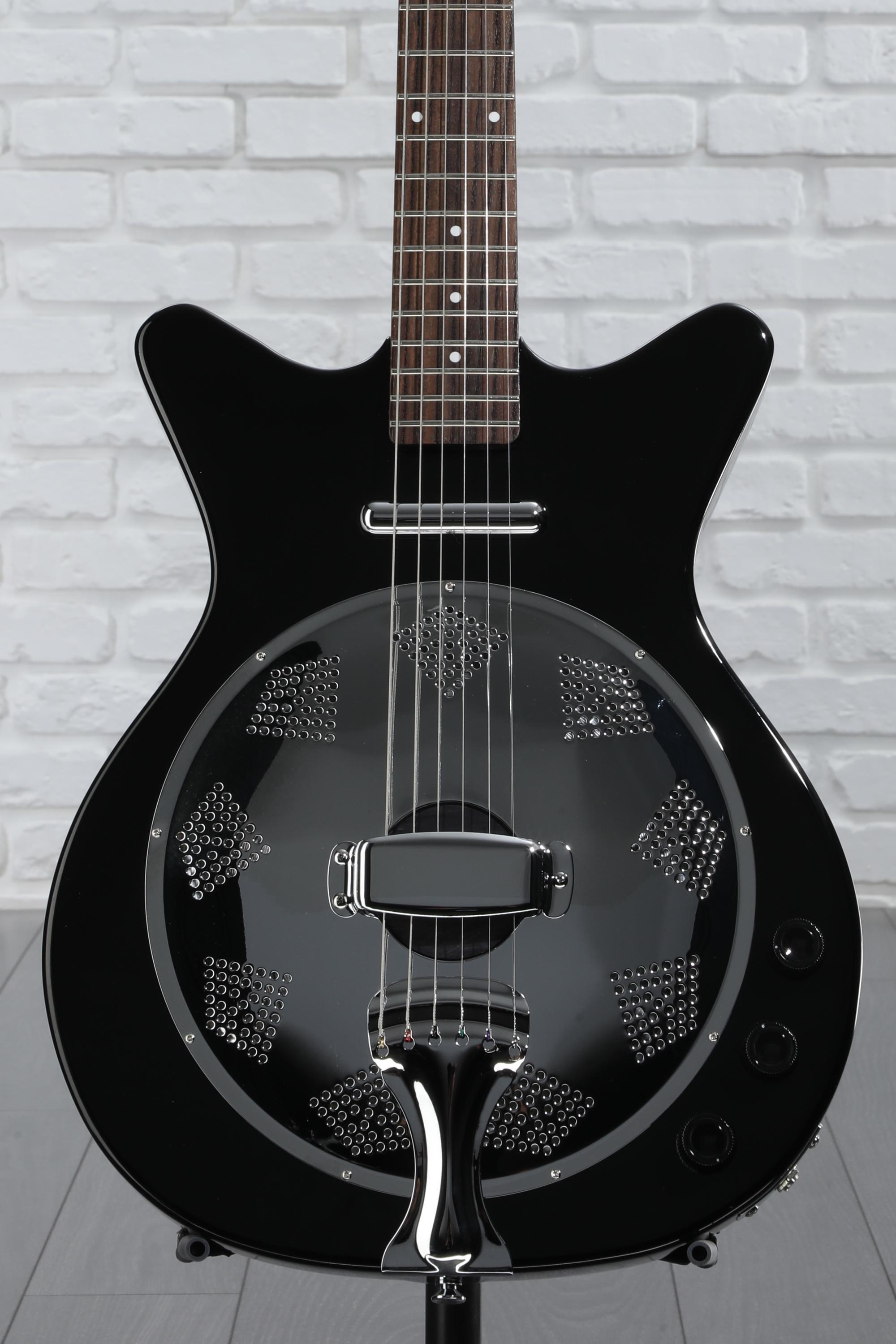 Danelectro '59 Resonator Guitar - Black | Sweetwater