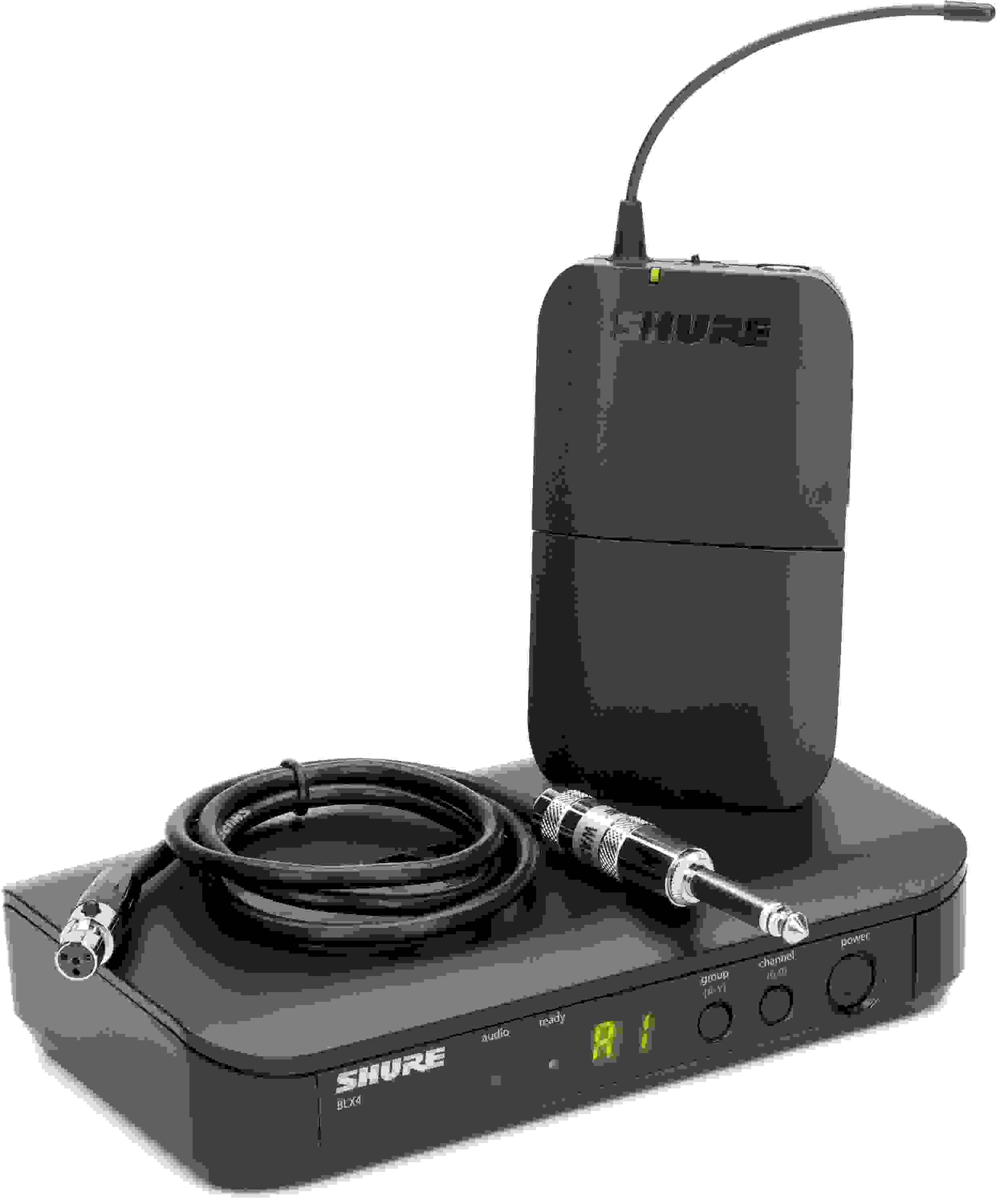 Shure BLX14 Wireless Guitar System H10 Band Sweetwater
