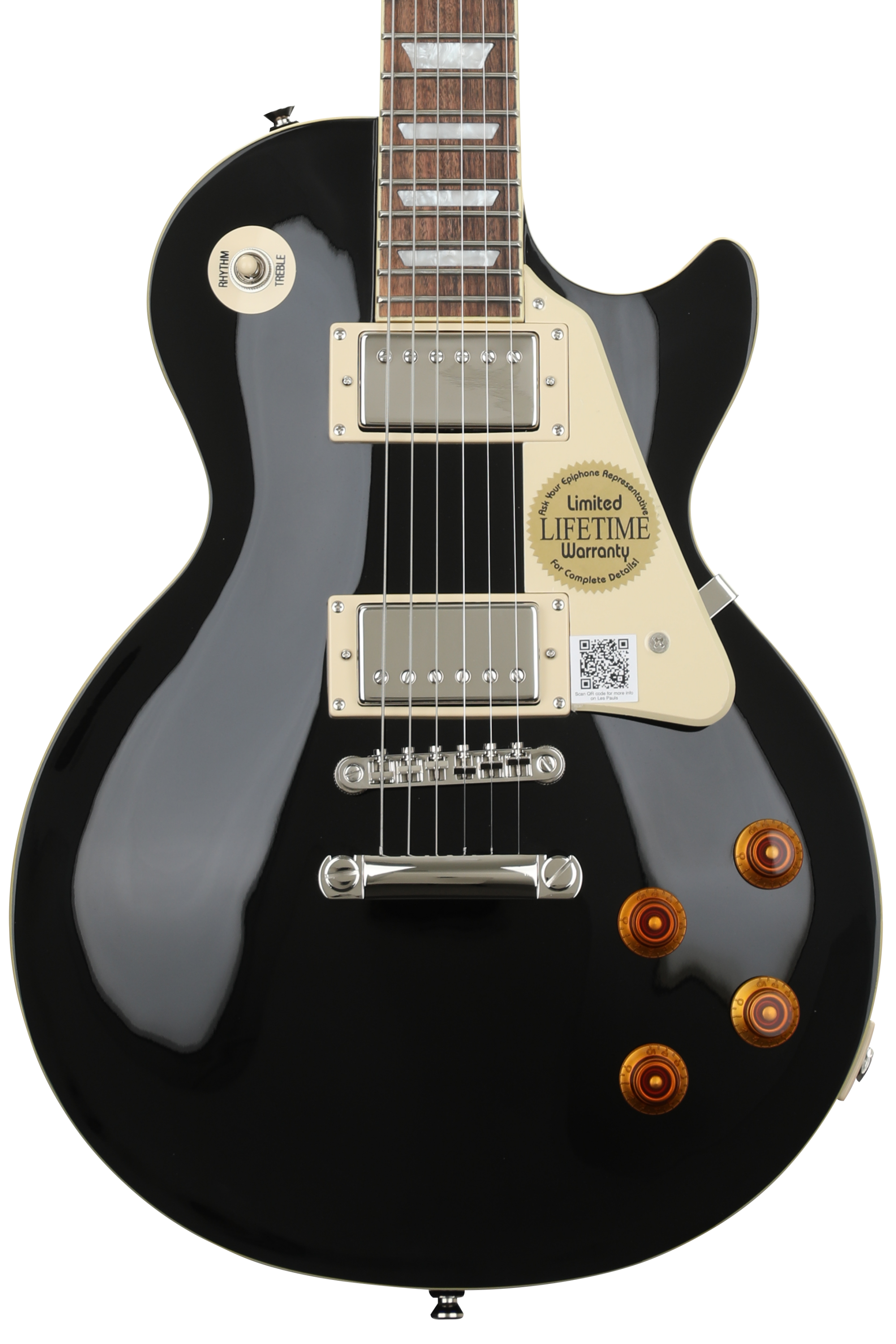 Epiphone Les Paul Standard - Ebony | Sweetwater