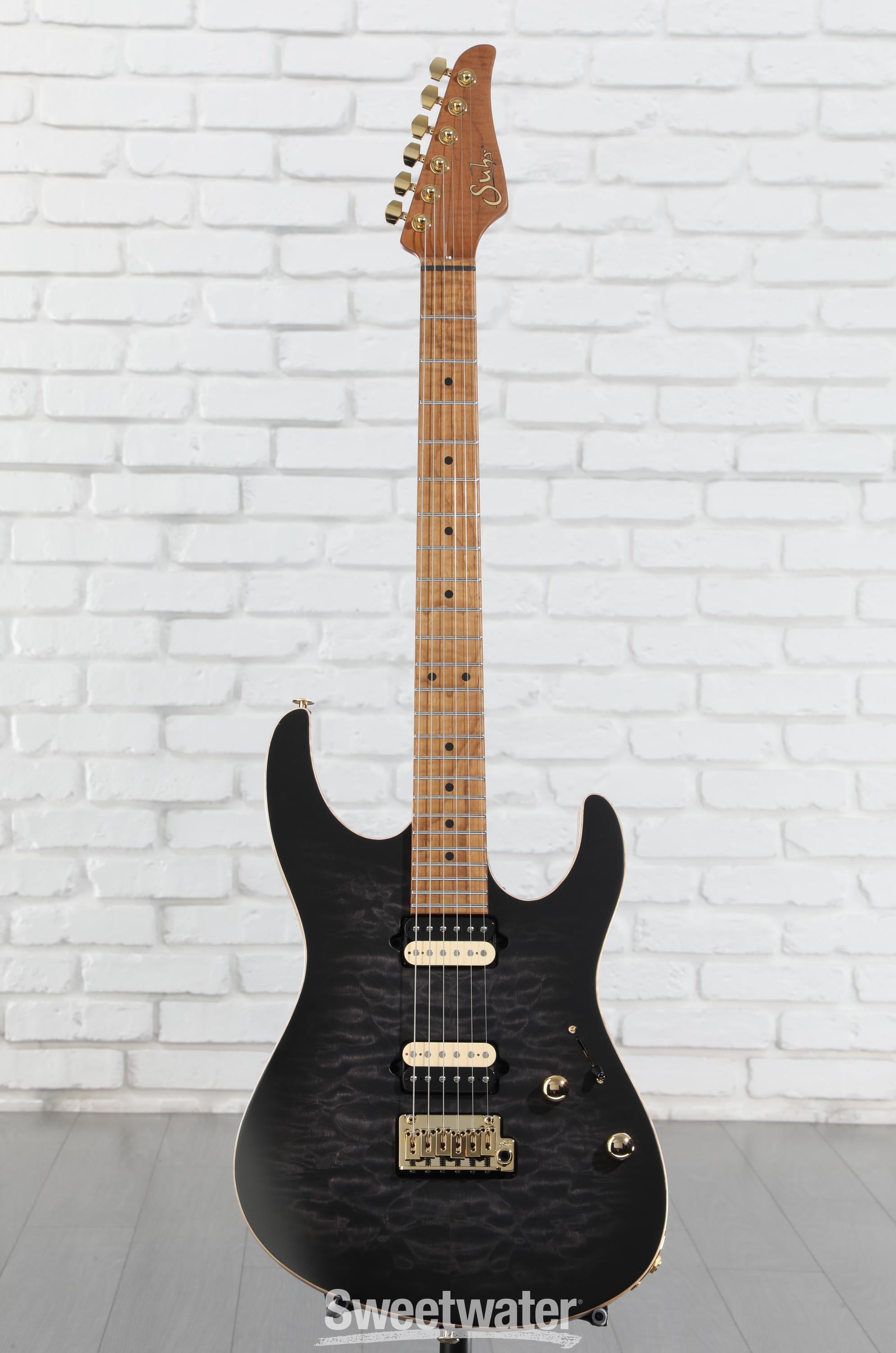 Suhr Modern (Trans Black) 新品同様・ほぼ未使用 Suhr Modern Custom Electric Guitar - Satin Trans Black Burst