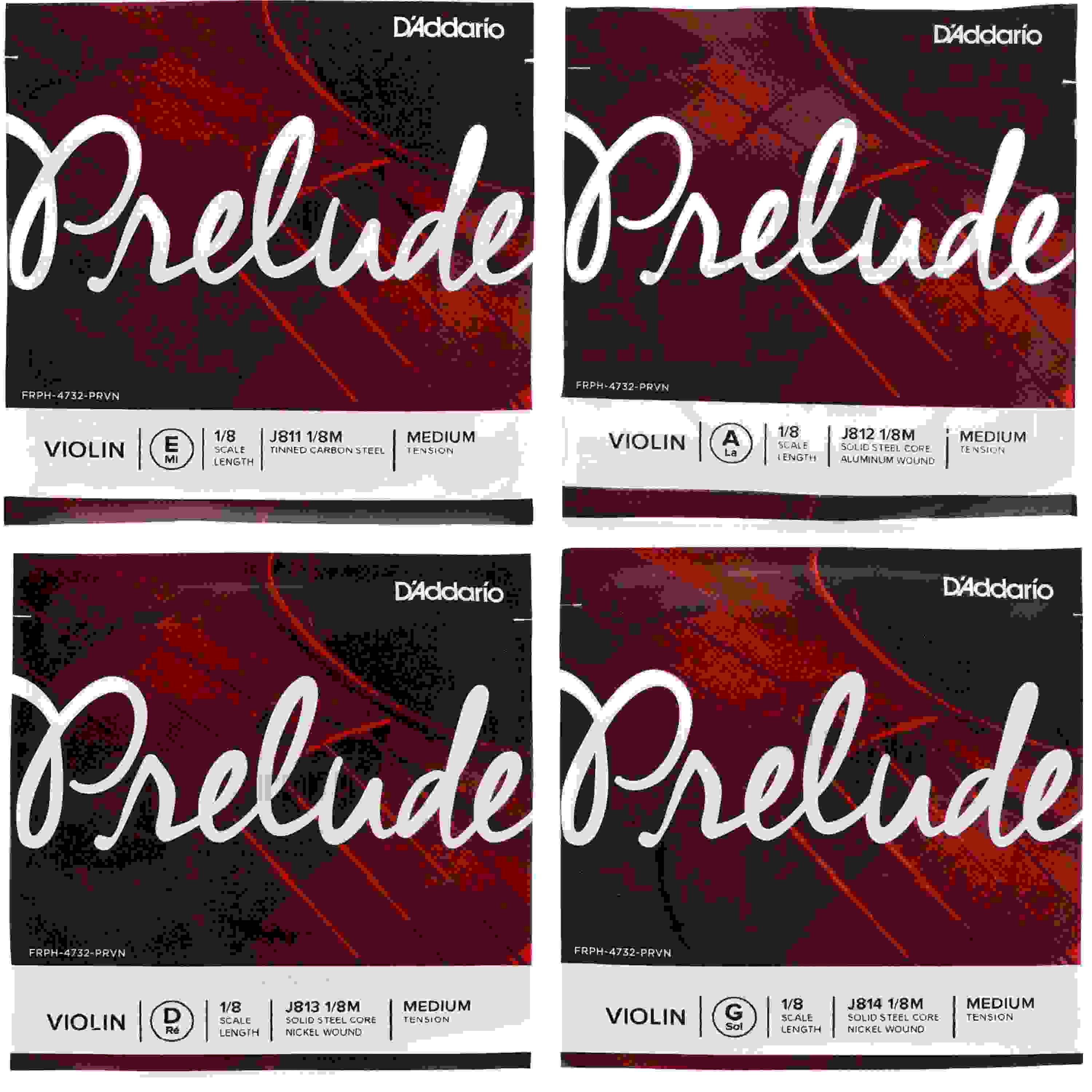 D'Addario Prelude Corde Violino 4 4 - Corde Violino 4/4 Set - Vi - Foto 7