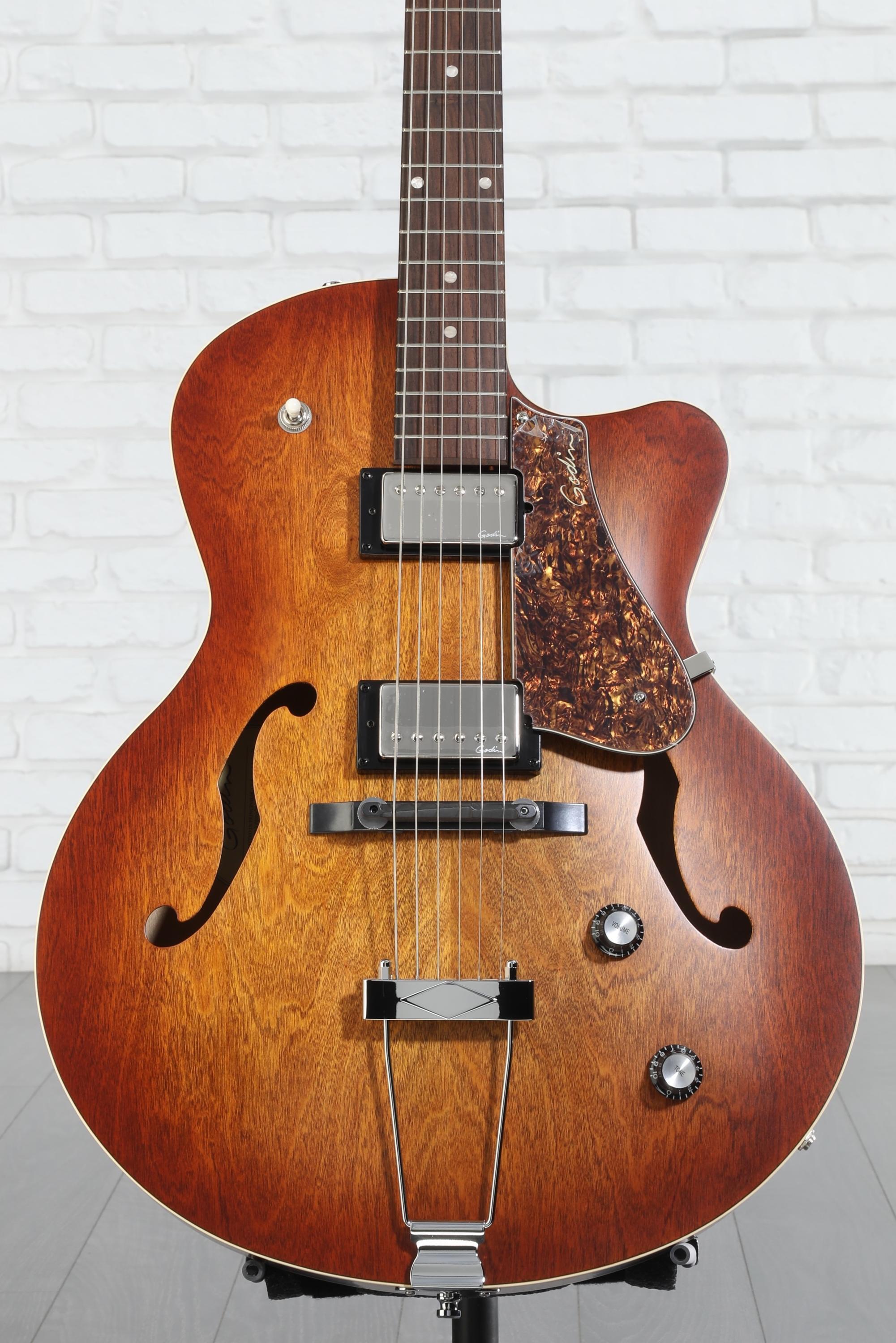 Godin 5th Avenue CW Kingpin II HB Hollowbody Electric Guitar