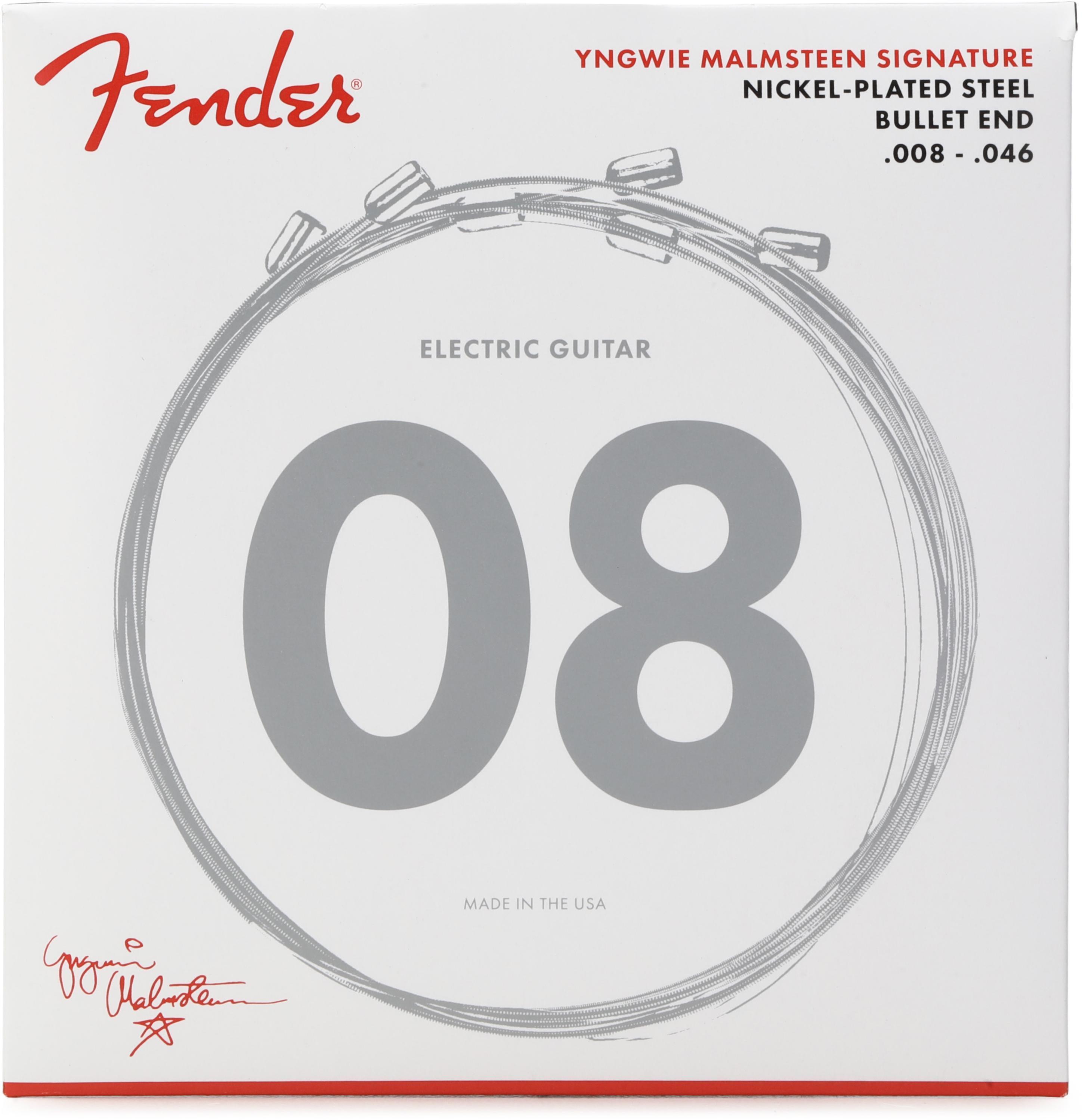 Photo of Fender Yngwie Malmsteen Signature Electric Guitar Strings - .008-.046