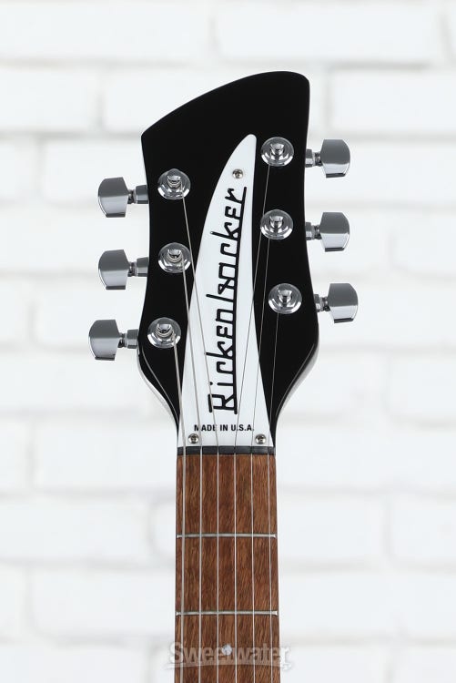 Rickenbacker 330 Thinline Semi-Hollow Electric Guitar - Jetglo