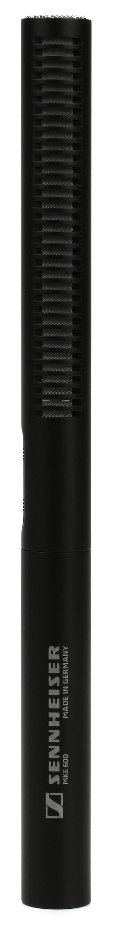 Sennheiser MKE 600 Shotgun Condenser Microphone | Sweetwater