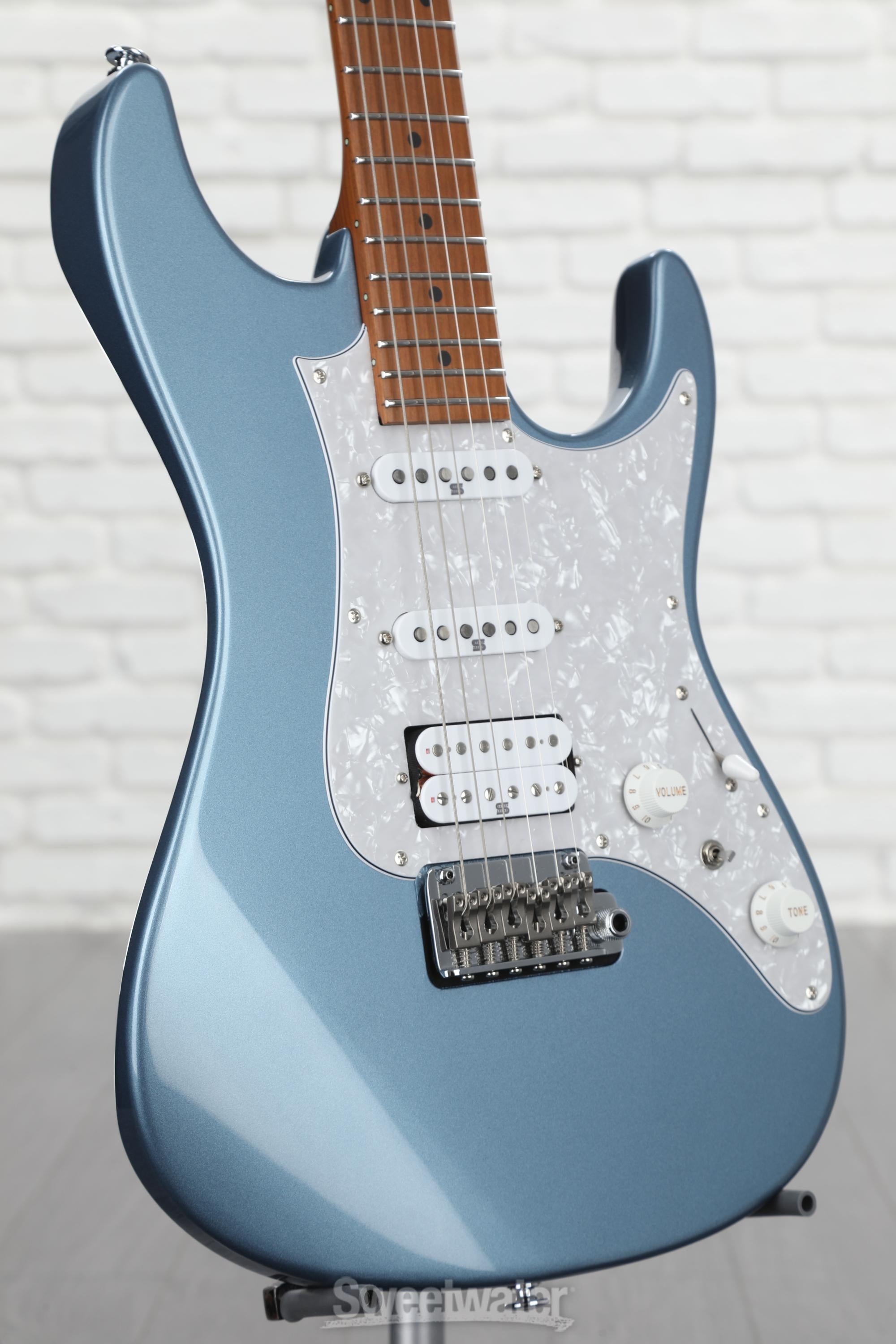 Ibanez Prestige AZ2204 - Ice Blue Metallic | Sweetwater